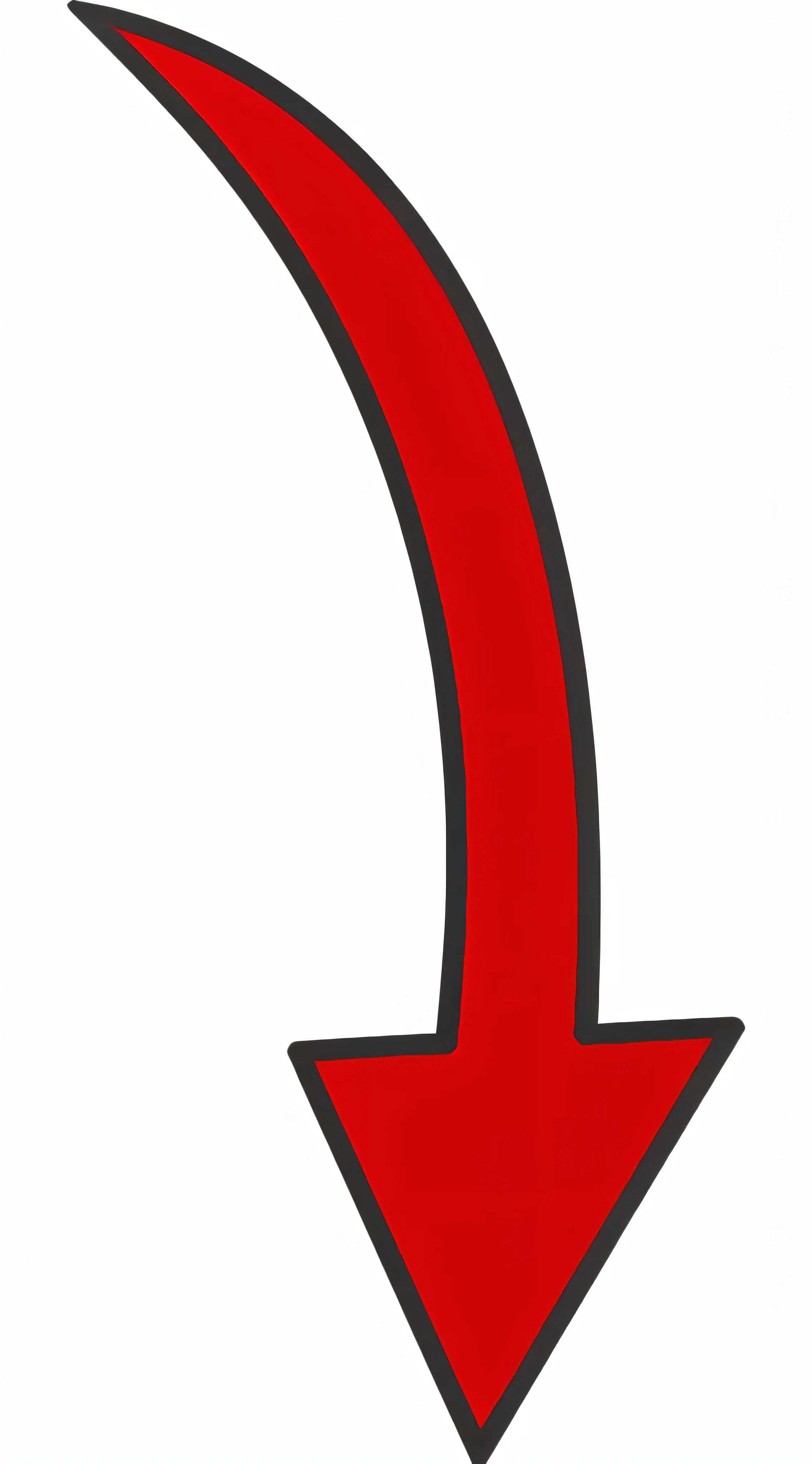 arrows pointing to the right, curved red arrow, black and red background, thin red lines, wide screenshot, black and red only, black and red only!!!, red - black, red on black, black steel with red trim, background ( dark _ smokiness ), looking straight ahead, looking left, rubber hose animation, arrow shaped