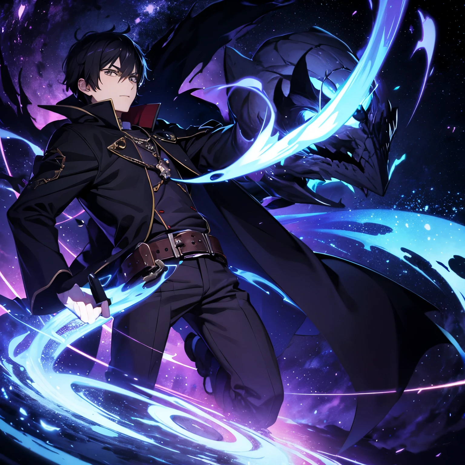 A man name Mike have magic of darkness
