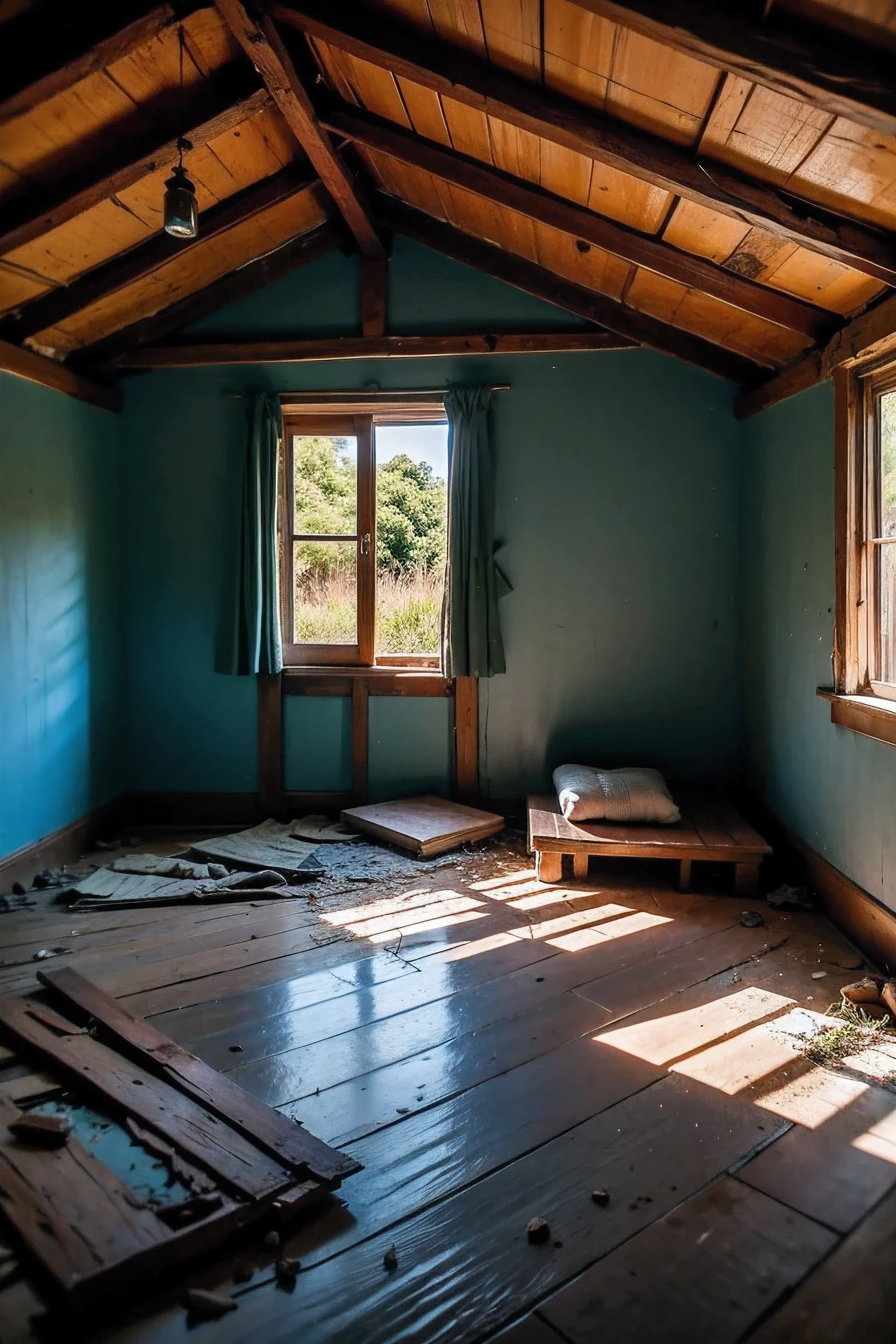 Realistic Photography, Abandoned Hut