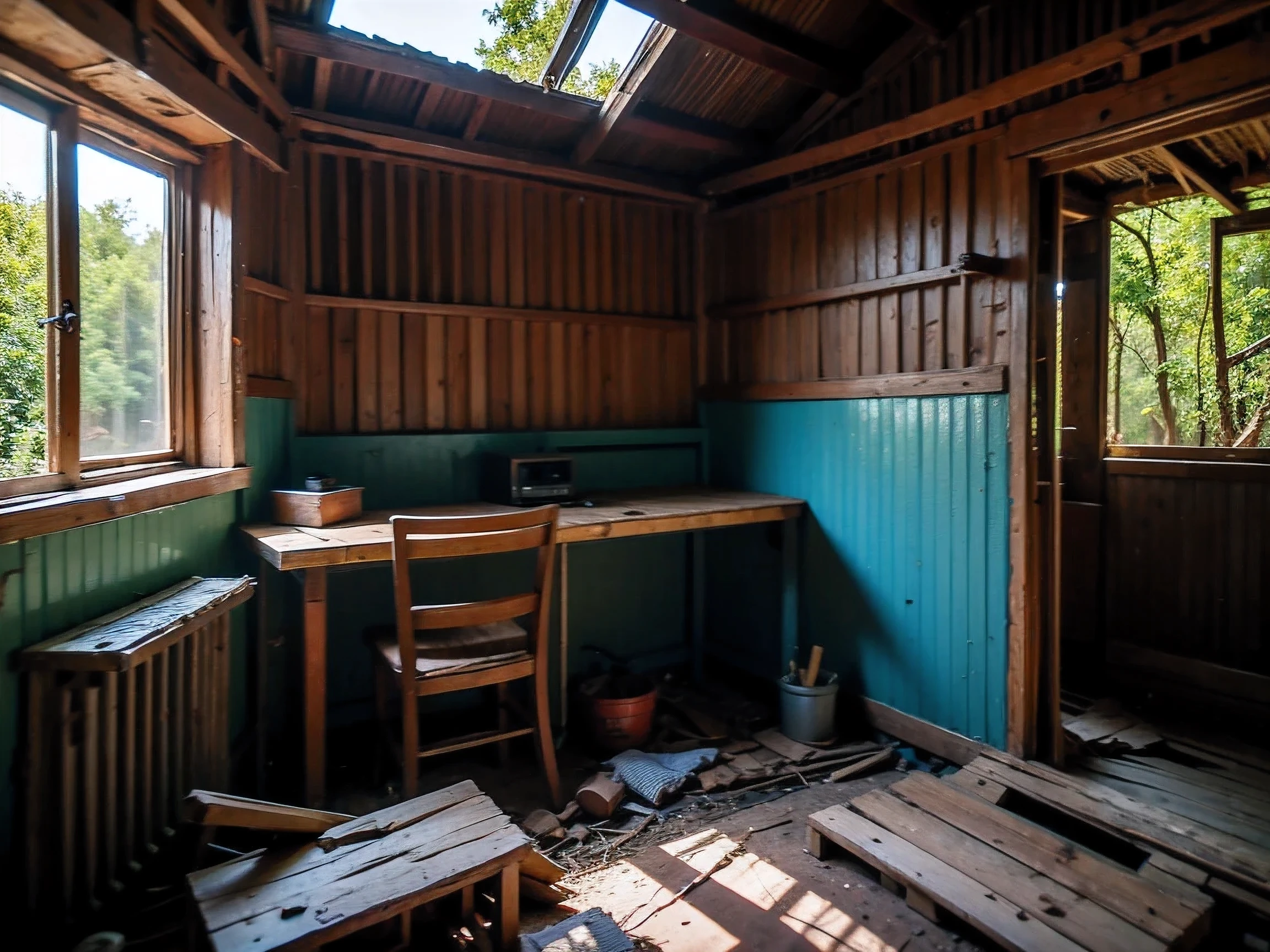 Realistic Photography, Abandoned Hut