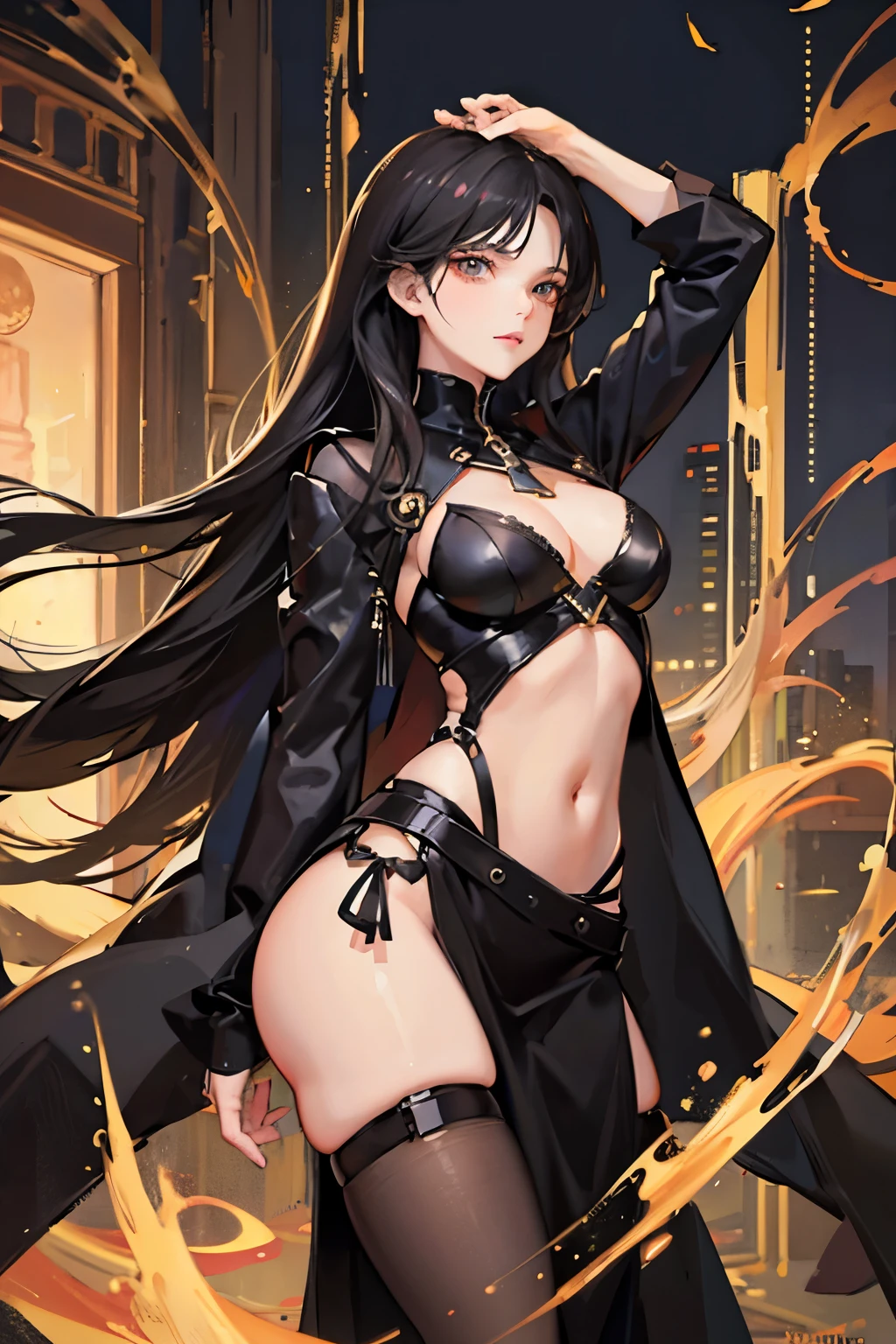 1 TALL GIRL,sexy,long black hair, perfect face , ultra hd, busty , small waist, medium ass , medium thighs