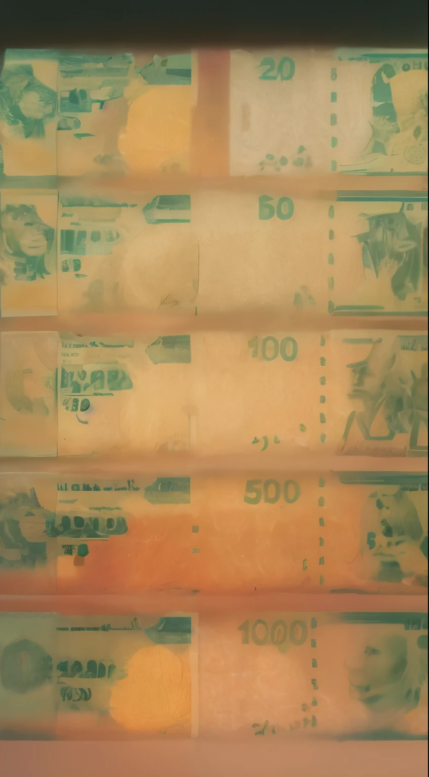 un juego de cinco billetes diferentes con la imagen de un lingote de OROS en el frente, billete de banco, tres notas negras, Dollar bills, printed currency symbols, 100, ERPC, imagen detallada ERPC , hecho de dinero,