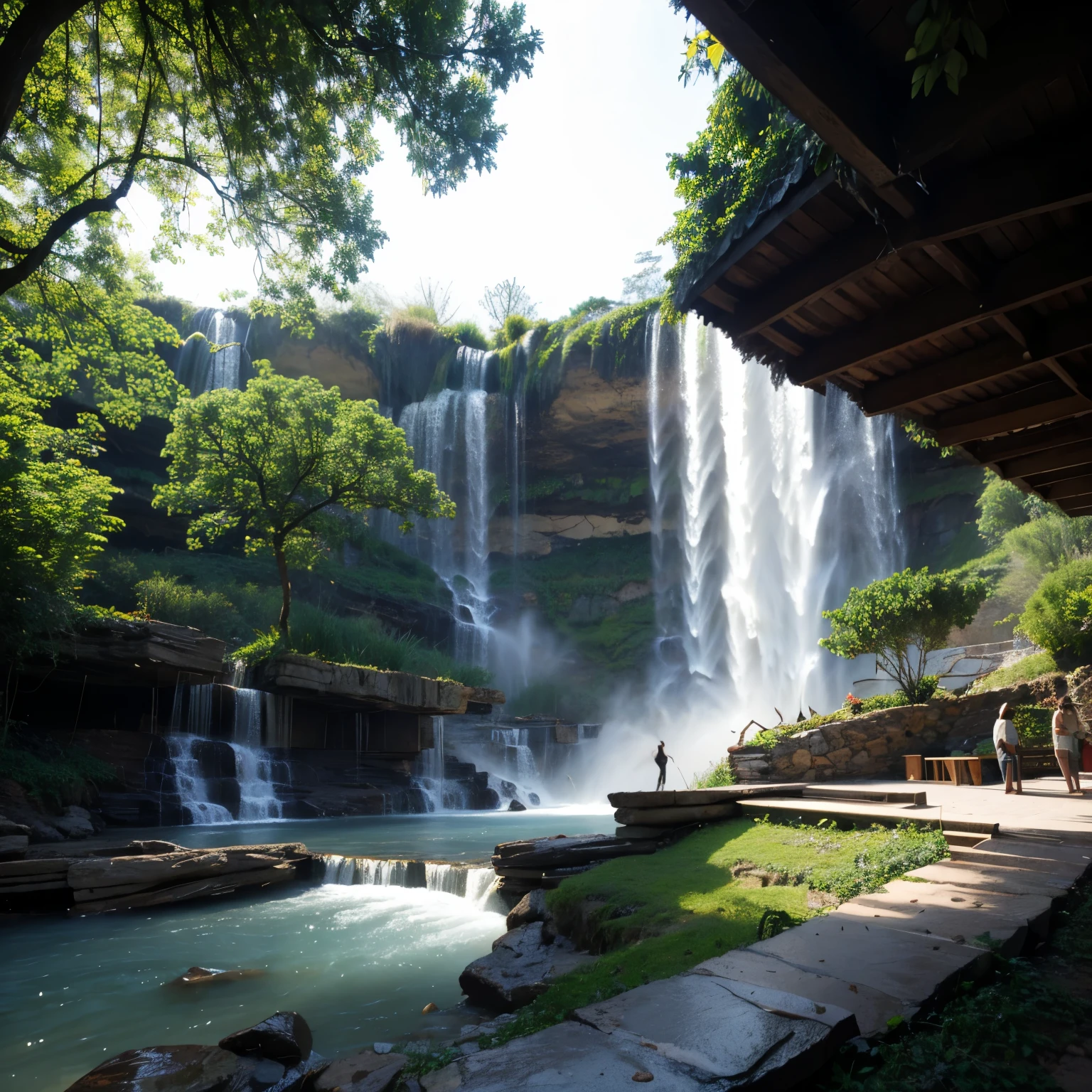 Wasserfall von Caracol