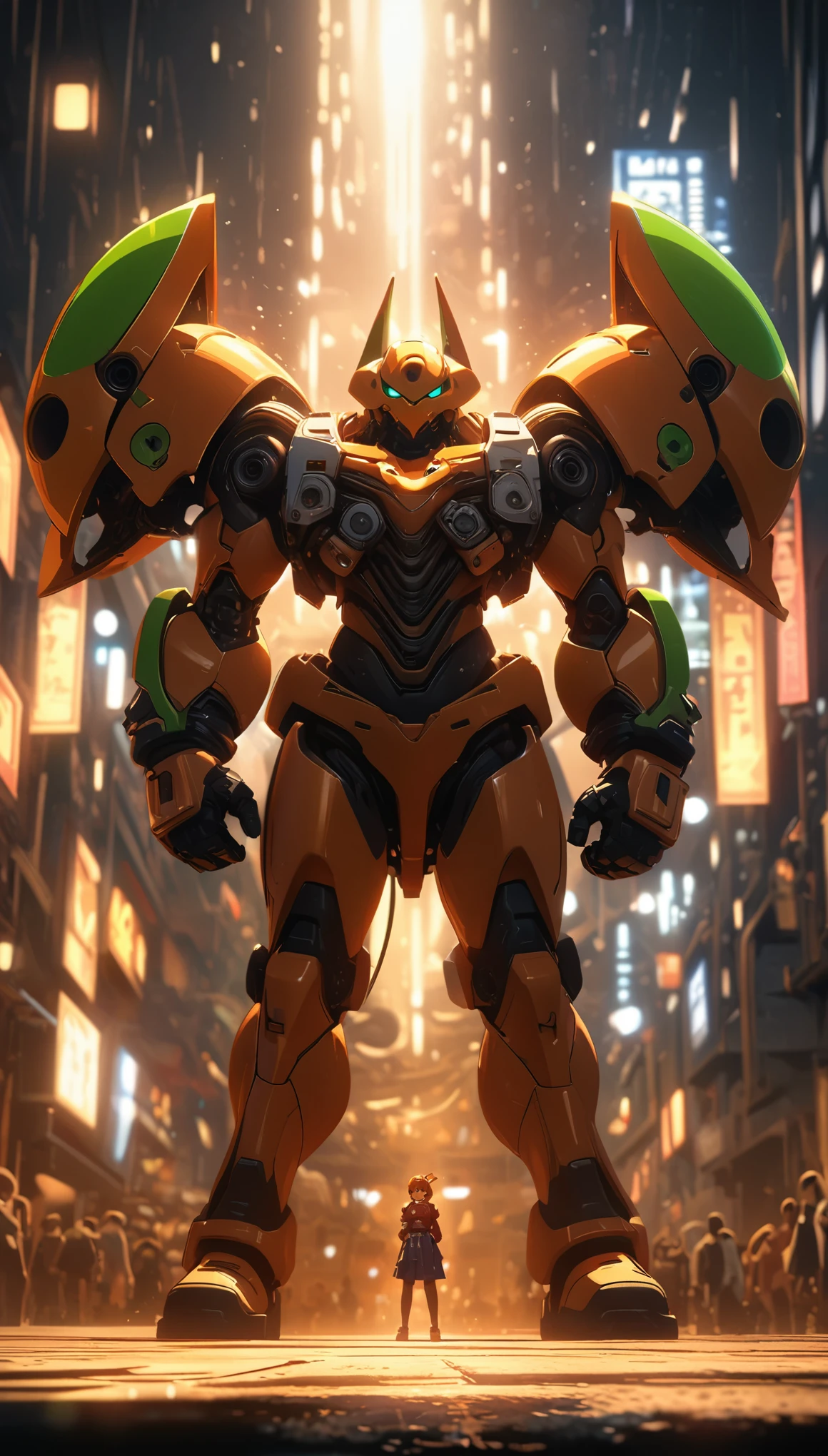 eva character asuka,full body portrait,Hojo Tsukasa manga style,rich and colorful,depth of field,Overclocked renderer,movie lighting,Ultra-fine,super detailed,complicated,cinematic perspective,CG art,