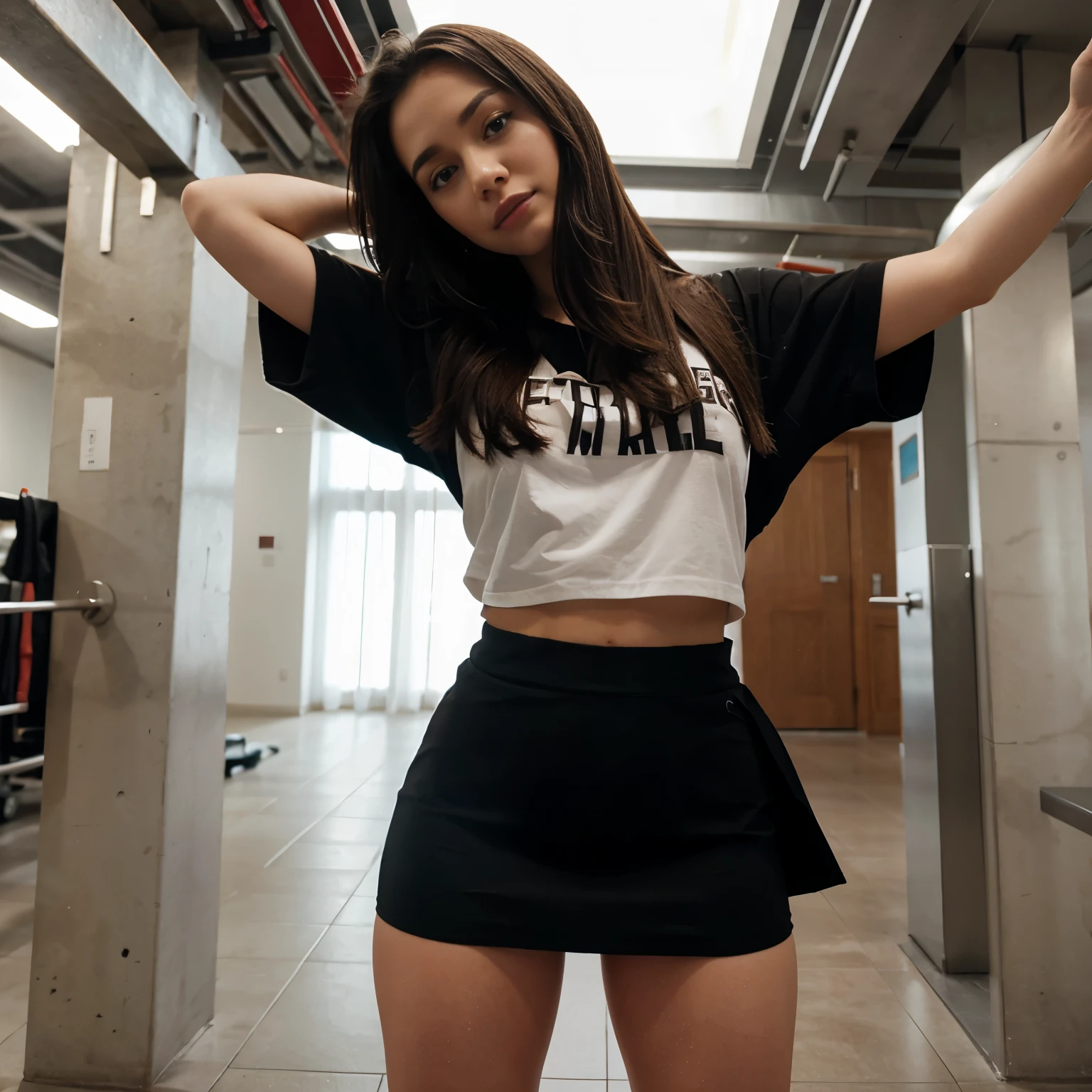 Lifting skirt