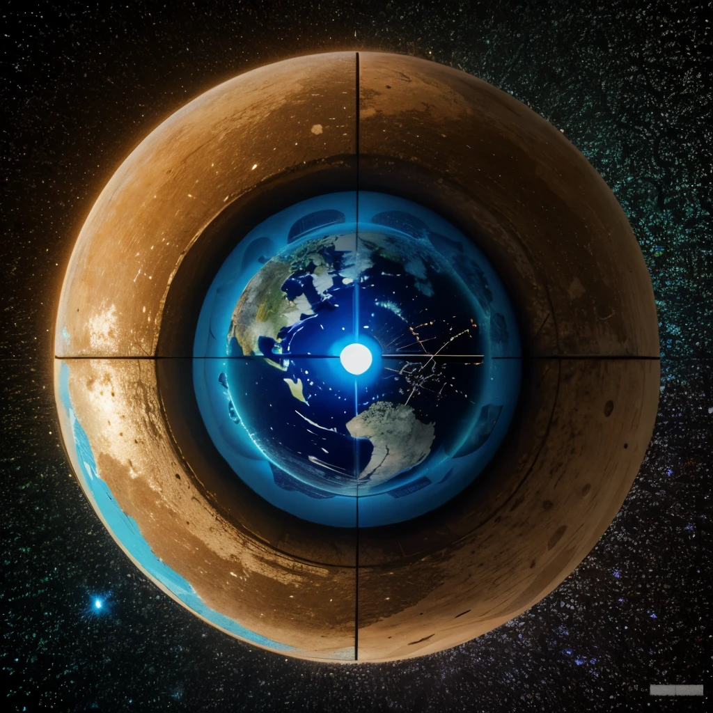 Logomarca mundo em foco