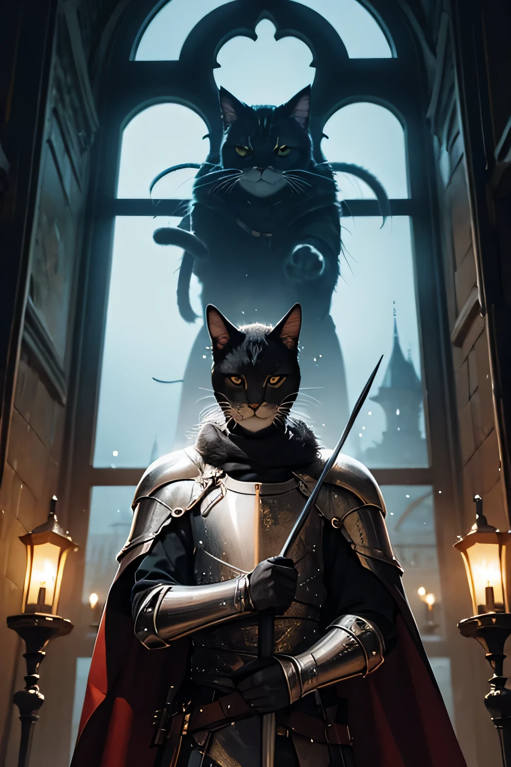 cat knight