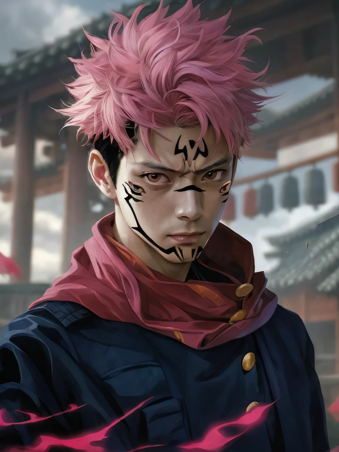 (best quality,4k,8k,highres,masterpiece:1.2), ultra-detailed, (realistic,photorealistic,photo-realistic:1.37), male idol, 4 eyes, all of them real eyes, red eyes, vibrant colors, studio lighting