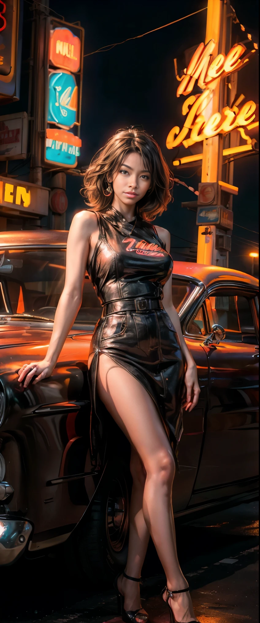 Woman Night Life