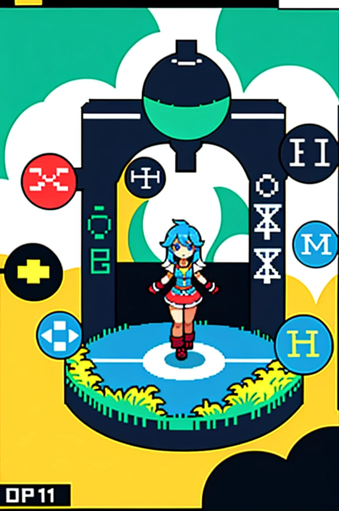 In the captivating world of a retro game screen, Pixel art comes alive in the form of the beloved game, Puyo Puyo. The scene is set for a thrilling match, where colorful blobs, known as Puyos, fall from the sky in a mesmerizing dance. The best quality pixels shine brightly, bringing out every detail and texture, ensuring a top-tier gaming experience.

As the background consisting of iconic video game elements blurs slightly, your focus remains on the match. The anticipation builds as you read your name appear on the high-definition screen, a symbol of your prowess in this captivating game. The low angle view adds to the imm
