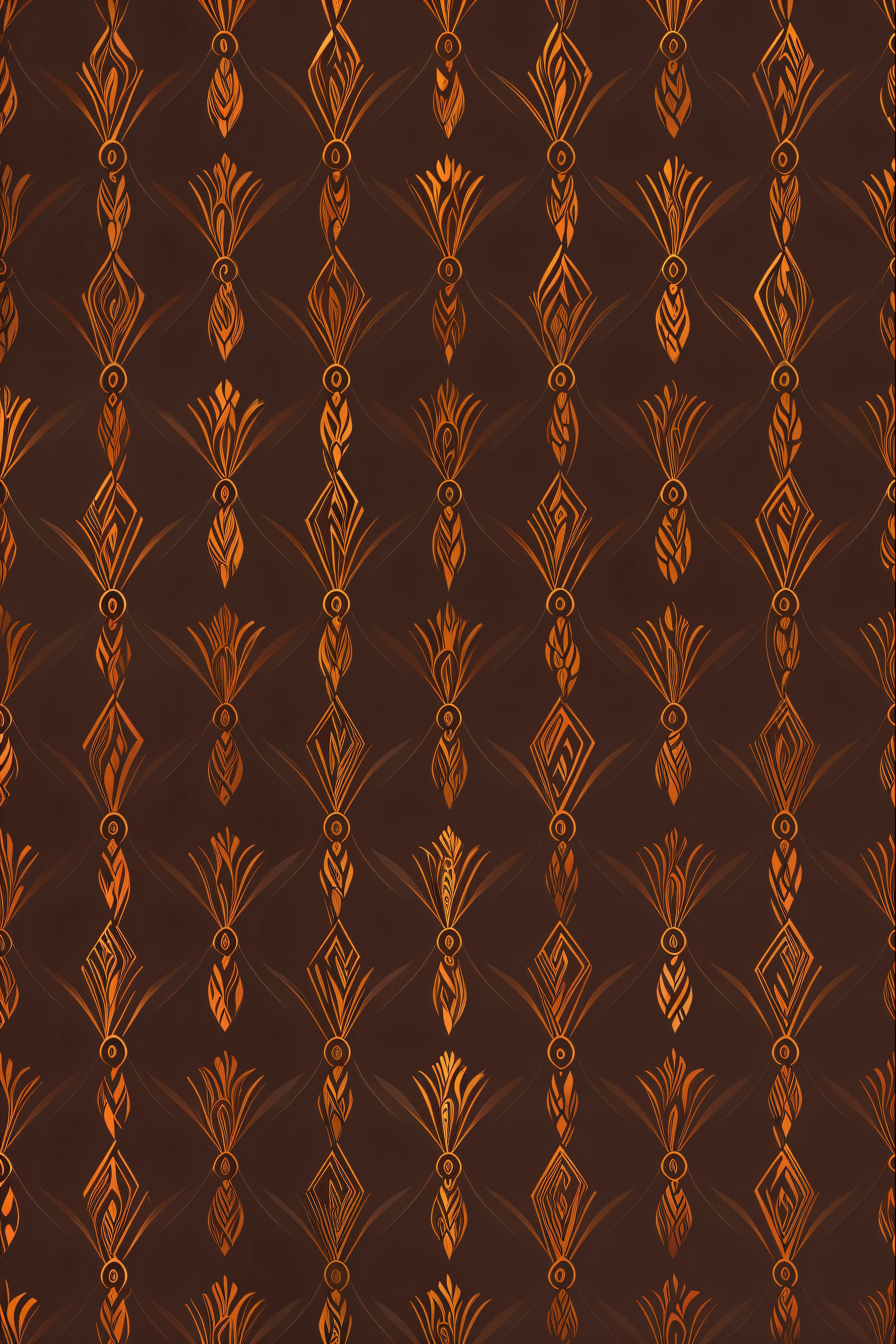 Abstract Pattern, Burgundy, Black background
