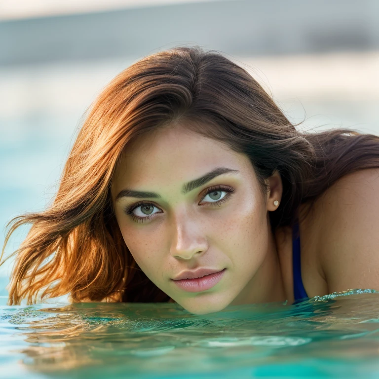 (tiro de corpo inteiro, Editorial photography of three beautiful 28 year old super model women in a DJ pool in the Caribbean with clear water), (rosto altamente detalhado:1.4) (Sorriso:0.7) (Caribbean water clear background, temperamental, estudo privado:1.3) POV, por Lee Jeffries, Nikon D850, fotografia de estoque de filme ,4Kodak Portra 400 ,f1 camera.6 lentes ,cores ricas ,hiper-realista ,textura realista, dramatic lighting , Cinemastill 800, (rosto altamente detalhado:1.4) (Sorriso:0.7),olhos perfeitos, Perfect iris, perfect lips, dentes perfeitos, pele perfeita, Luz frontal suave, brilho, HDR