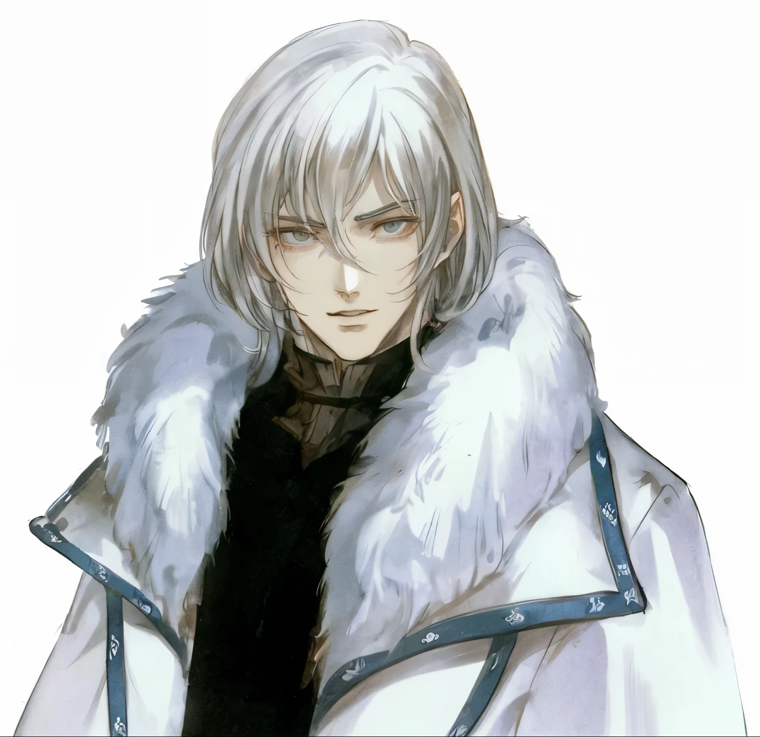 Soma Cruz from Castlevania: Aria of Sorrow and Dawn of Sorrow, he is the reincarnation of Count Dracula , character from Castlevania series games, art illustration by Ayami kojima, young 18 years old, bishounen, Castlevania Franchise 