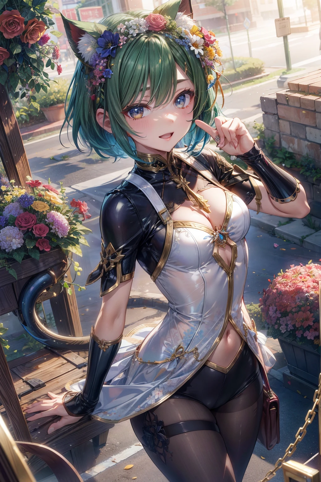 masterpiece, A lot of beautiful flowers,