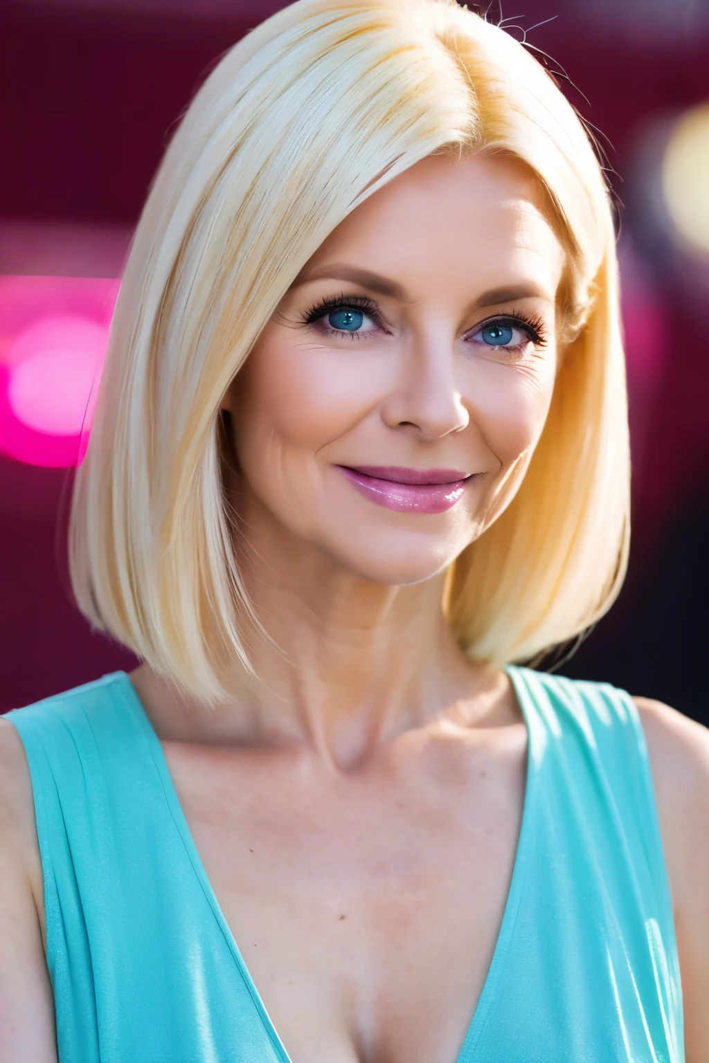 ADULT LADY 60 YEARS OLD BLONDE