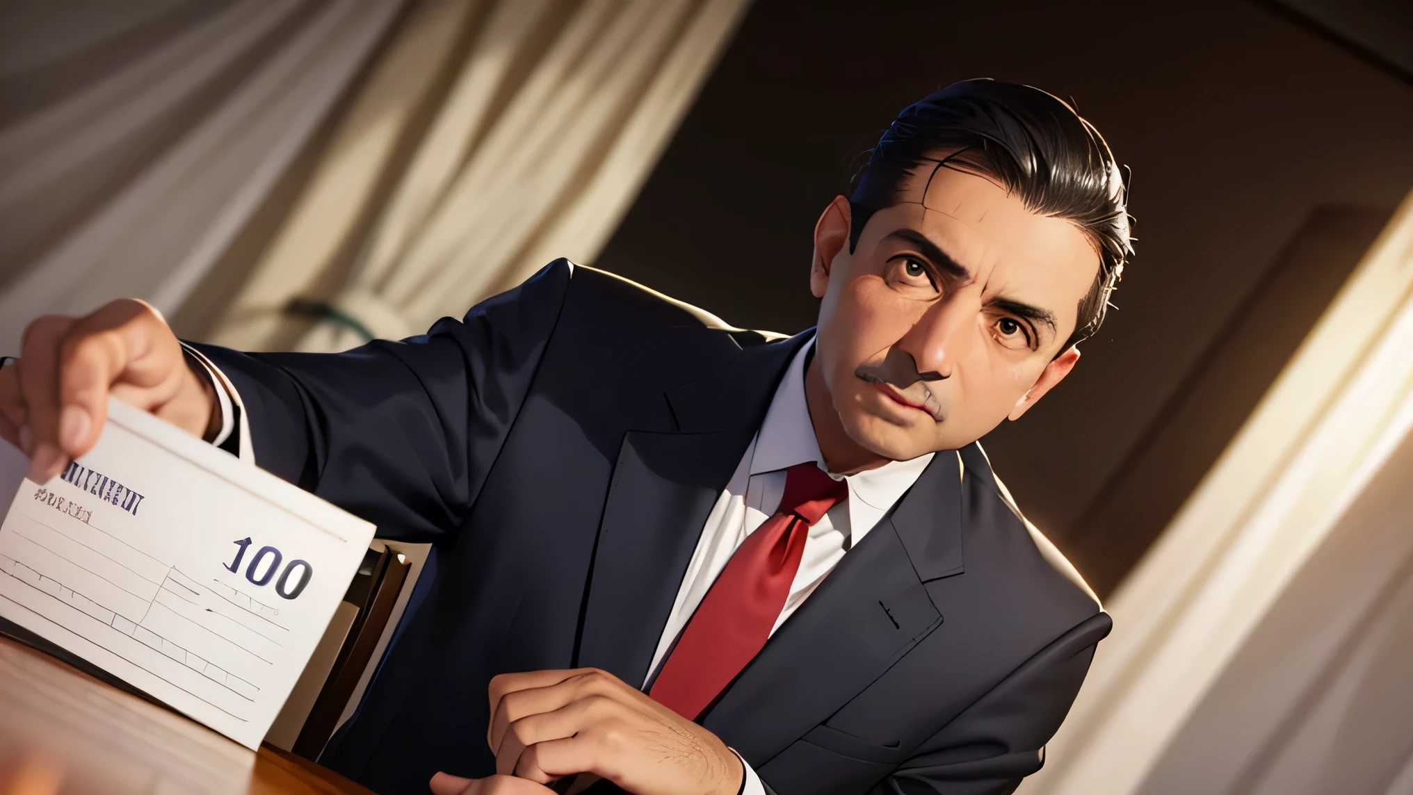 Ricardo did not hesitate to deceive his voters, promising improvements that never materialized, while, behind the scenes, he profited from fraudulent schemes.