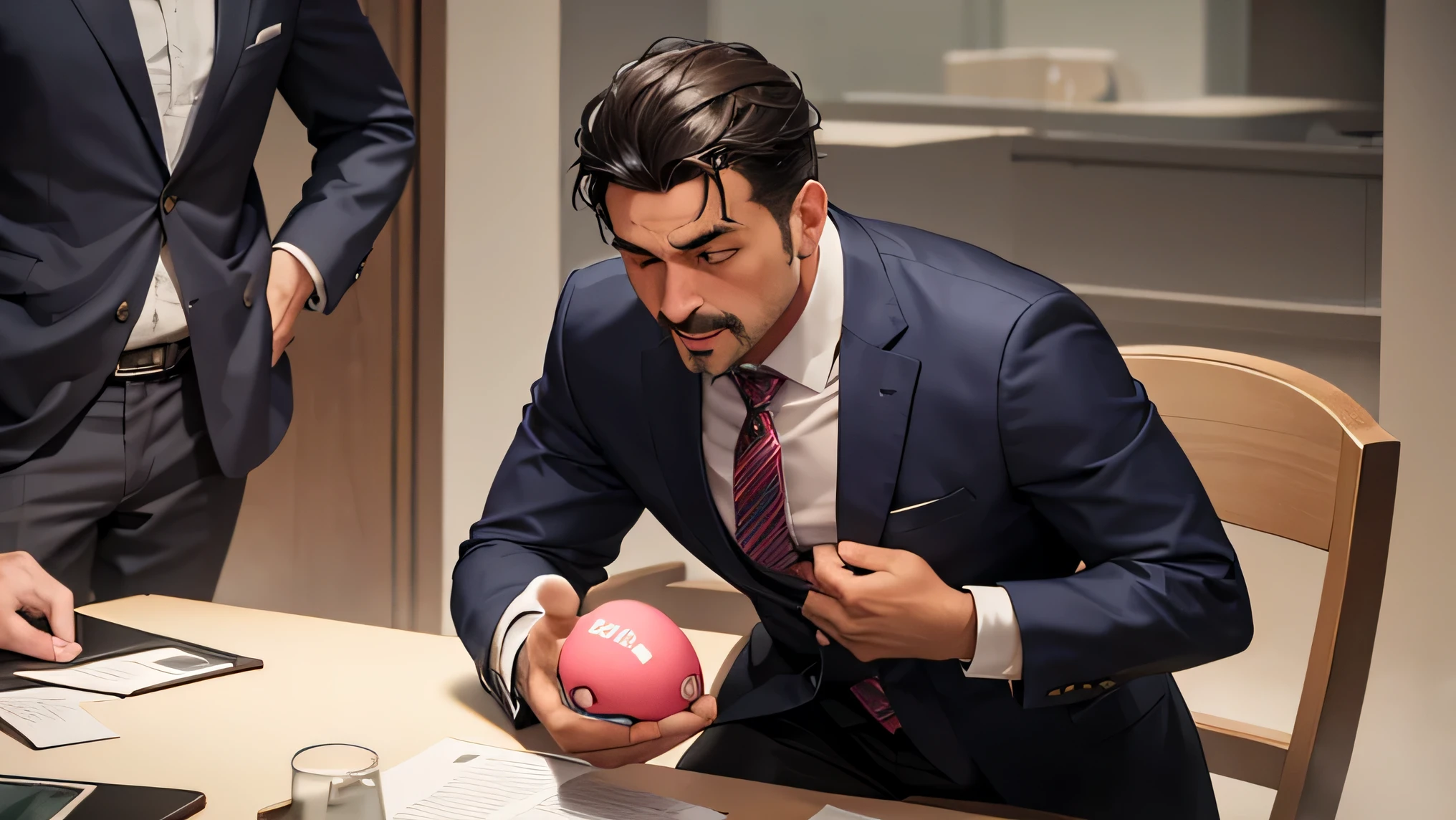 After years of manipulation and corruption, Ricardo finally had a fatal heart attack during a meeting where he was hatching yet another scheme to benefit himself financially.