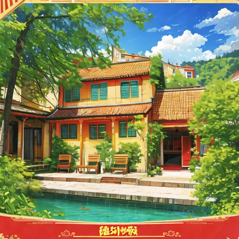 (masterpiece, best quality:1.2), KTH Detail - poster VN, poster on the wall