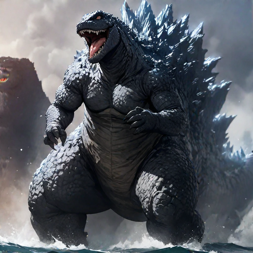 (masterpiece, best quality:1.2), godzilla