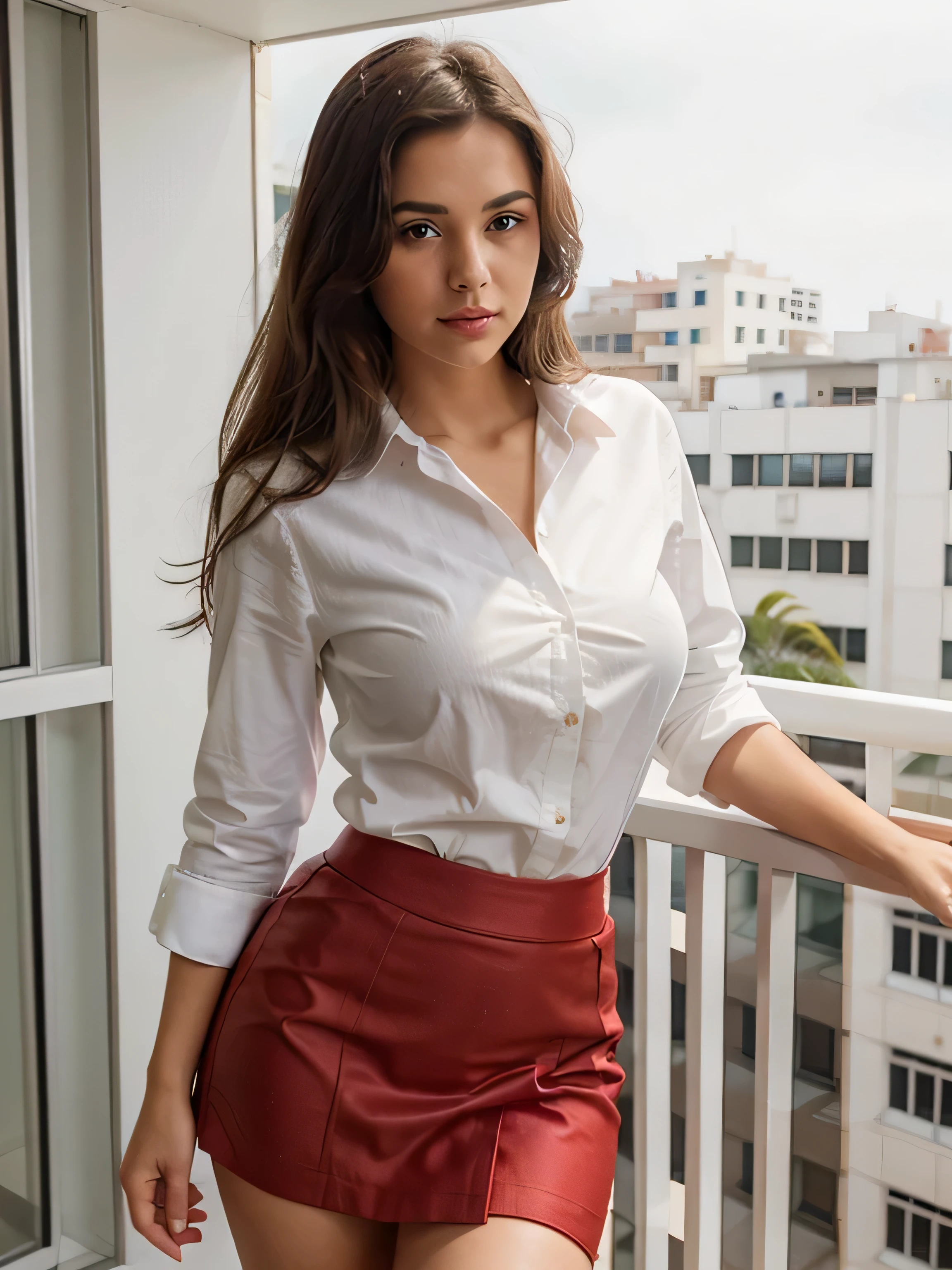 red skirt