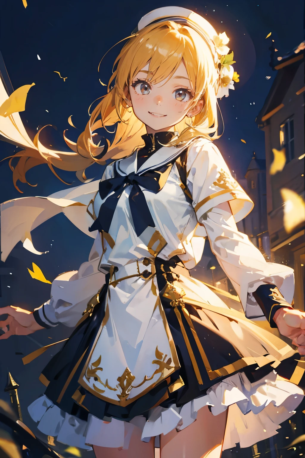 A smiling smile