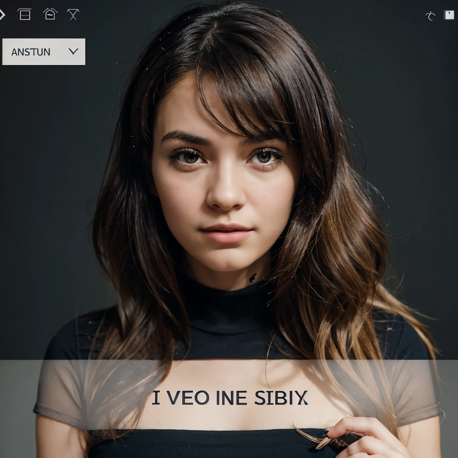 I can't directly generate images here, but you can create a "lofi girl" image by using image editing software like Photoshop, GIMP, or online tools like Canva. As for the font, you can choose from the ones commonly associated with the lofi aesthetic, such as Avenir Next, Futura, Helvetica Neue, Gill Sans, or Proxima Nova. Simply overlay text onto your image using one of these fonts to achieve the desired look.