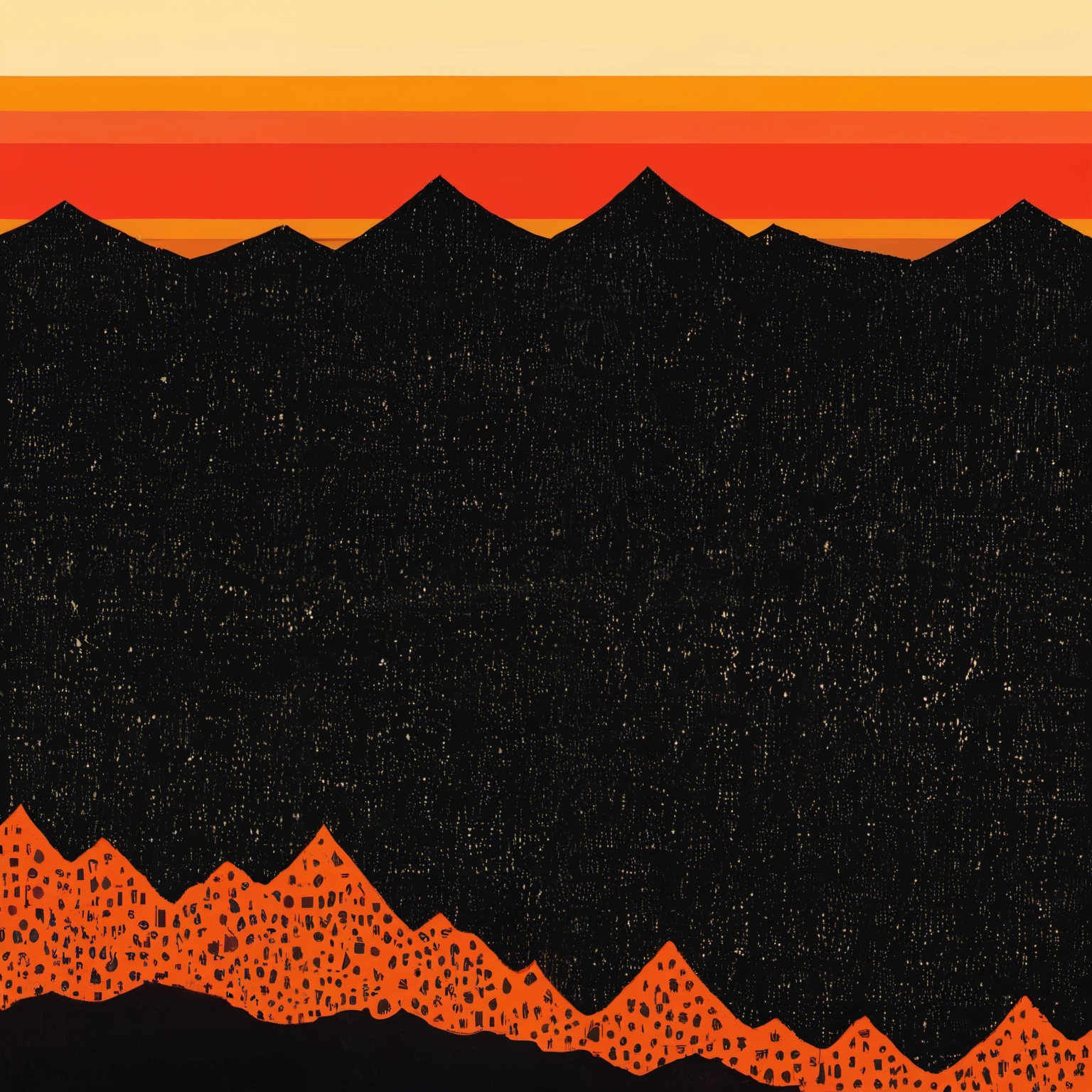 ((Abstract)) minimal rotho style art of a stunning lava boy with a fire theme,subtle colors, minimalist, faint,