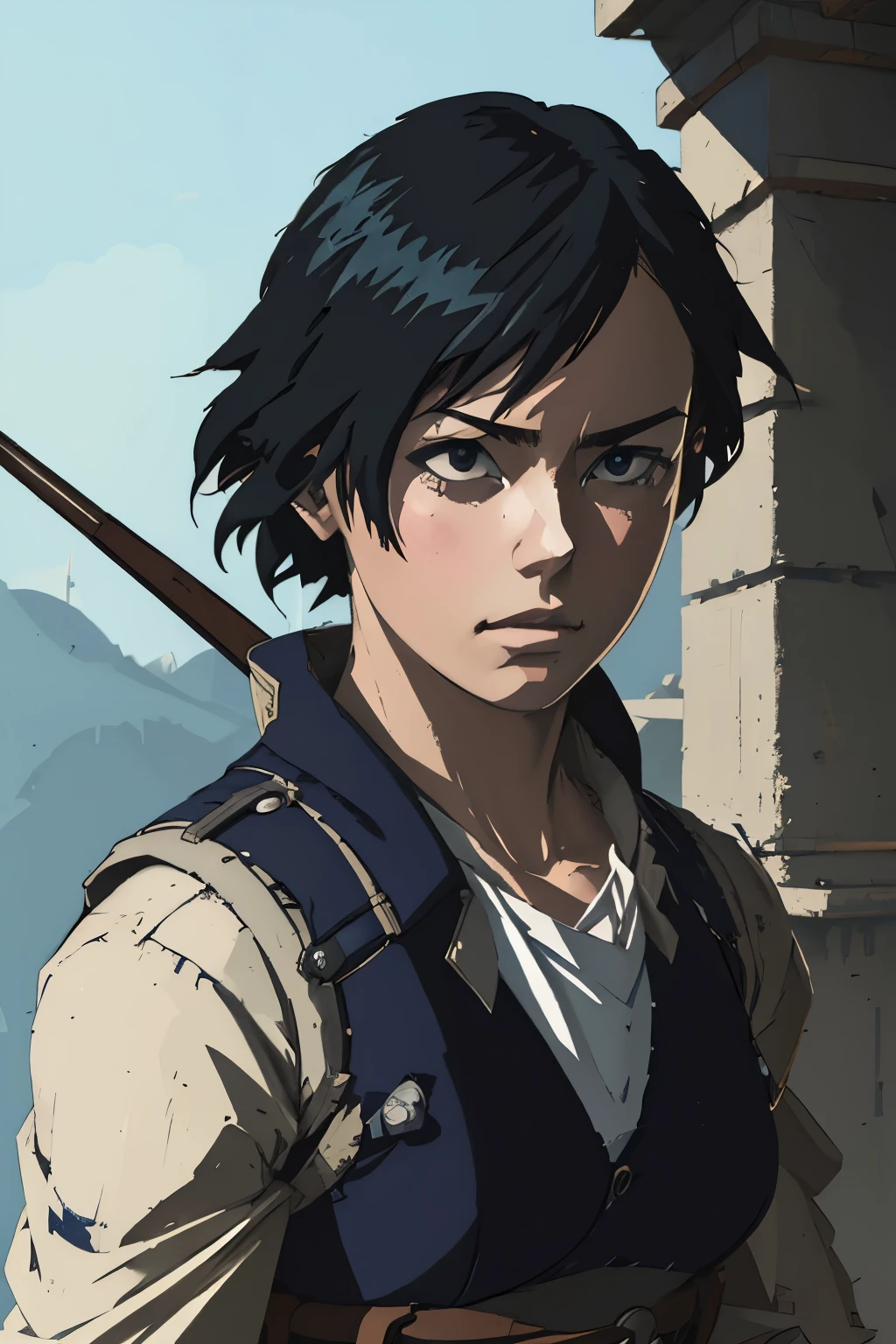 beautiful dieselpunk aesthetic lady wide angle portrait, natural background, smooth soft skin, symmetrical face, detailed eyes, soft lighting, detailed face, centered, concept art, digital painting, ethereal, epic, 8k, intricate details, sharp focus, trending on artstation
, acrylic painting, trending on pixiv fanbox, palette knife and brush strokes, style of makoto shinkai jamie wyeth james gilleard edward hopper greg rutkowski studio ghibli genshin impact