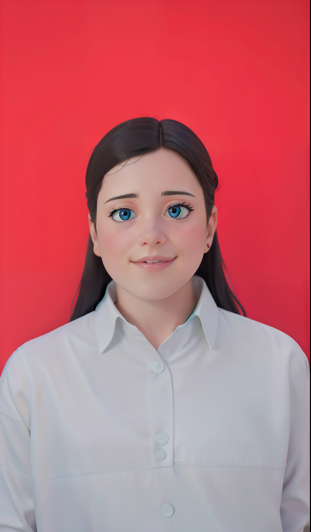 A girl in disney style 