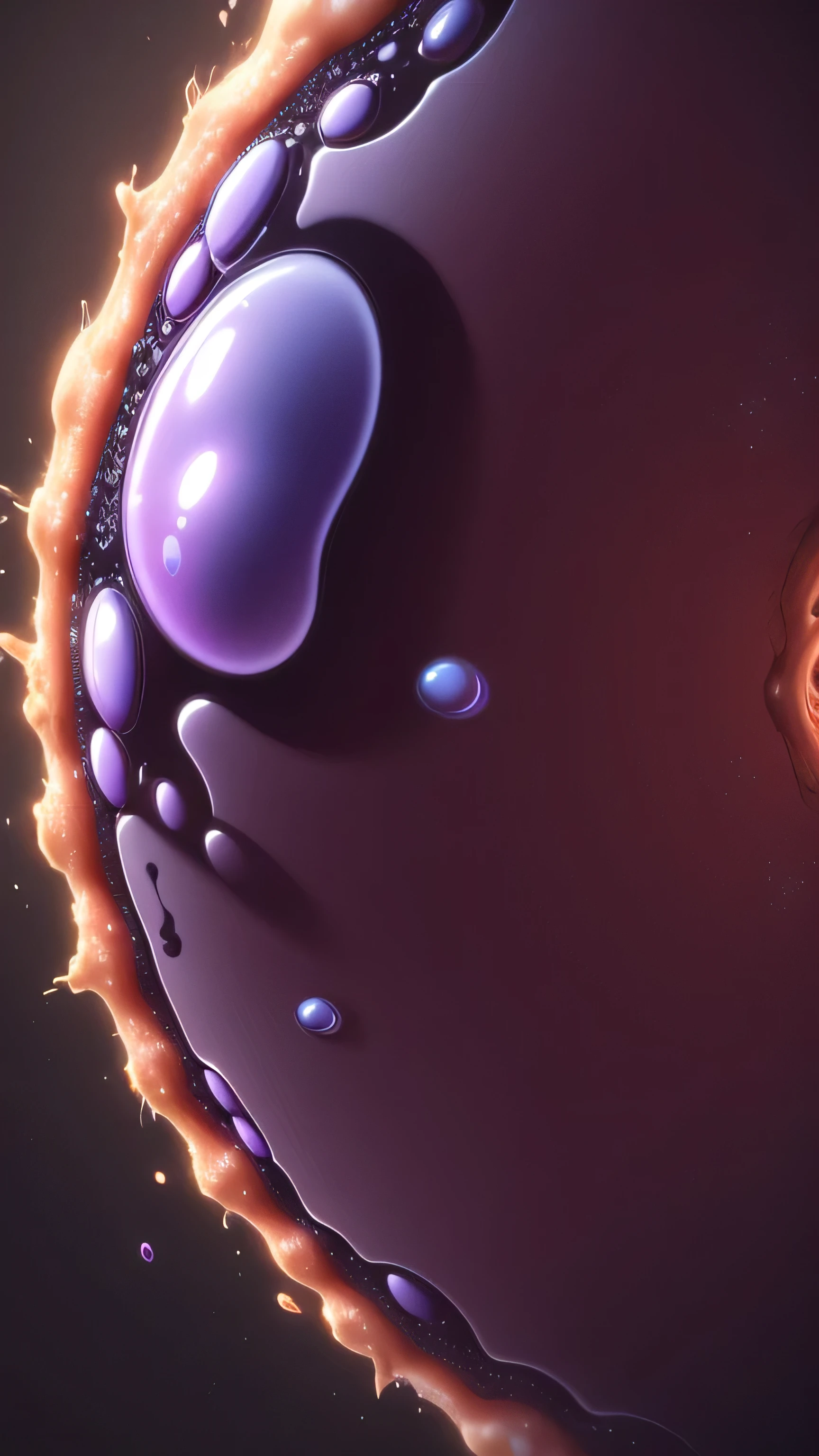 Cute bacteria, 8k, high resolution