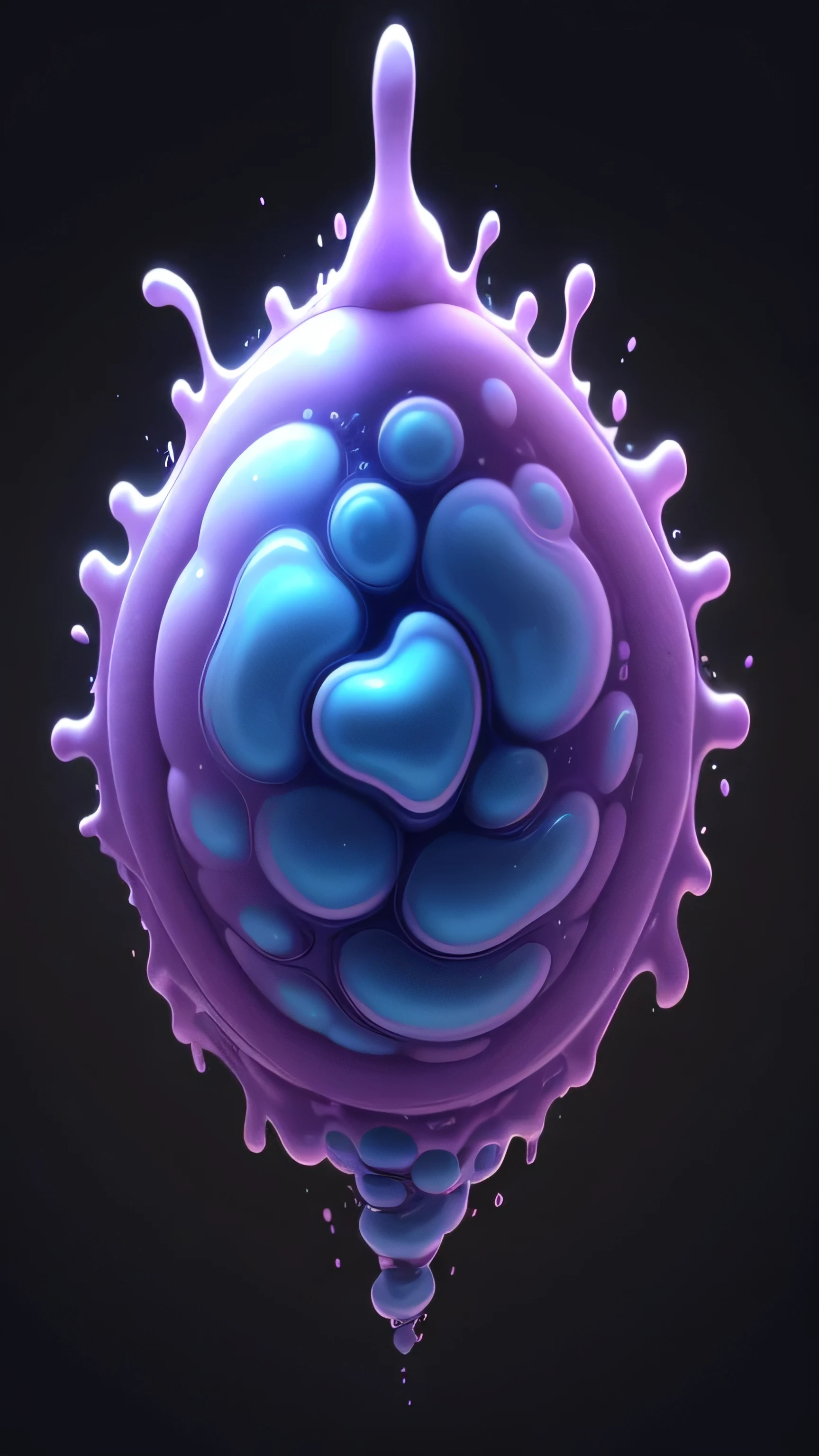 Cute bacteria, 8k, high resolution