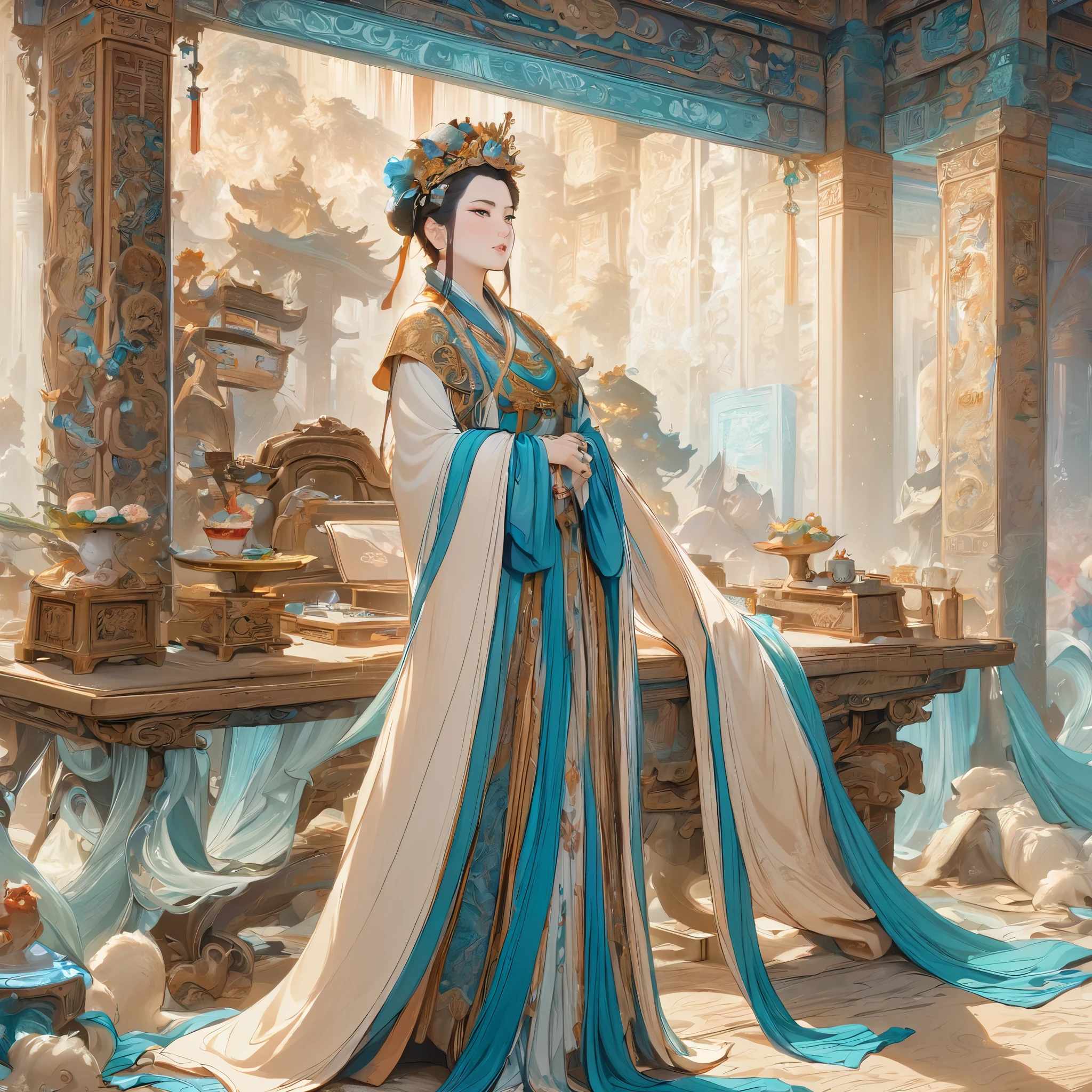 (masterpiece, best quality:1.2), yongle,1man