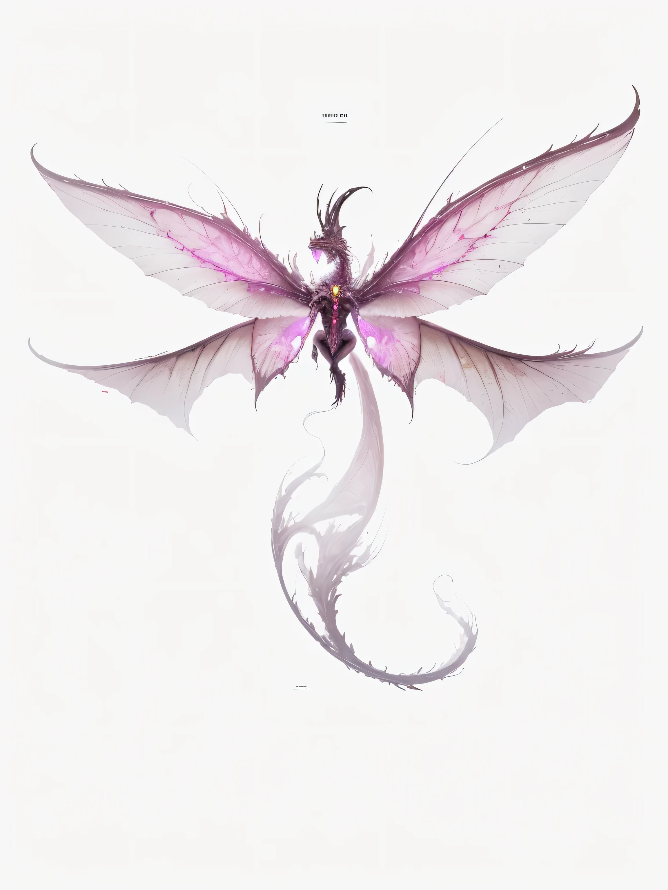 godzilla，pink back，dragon scale，Dragon Eyes，