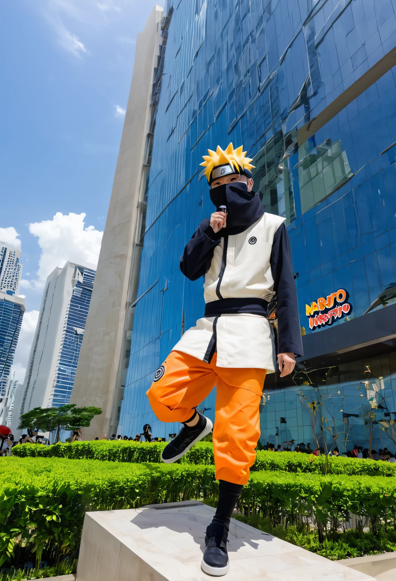 Naruto visit Bonifacio Global City