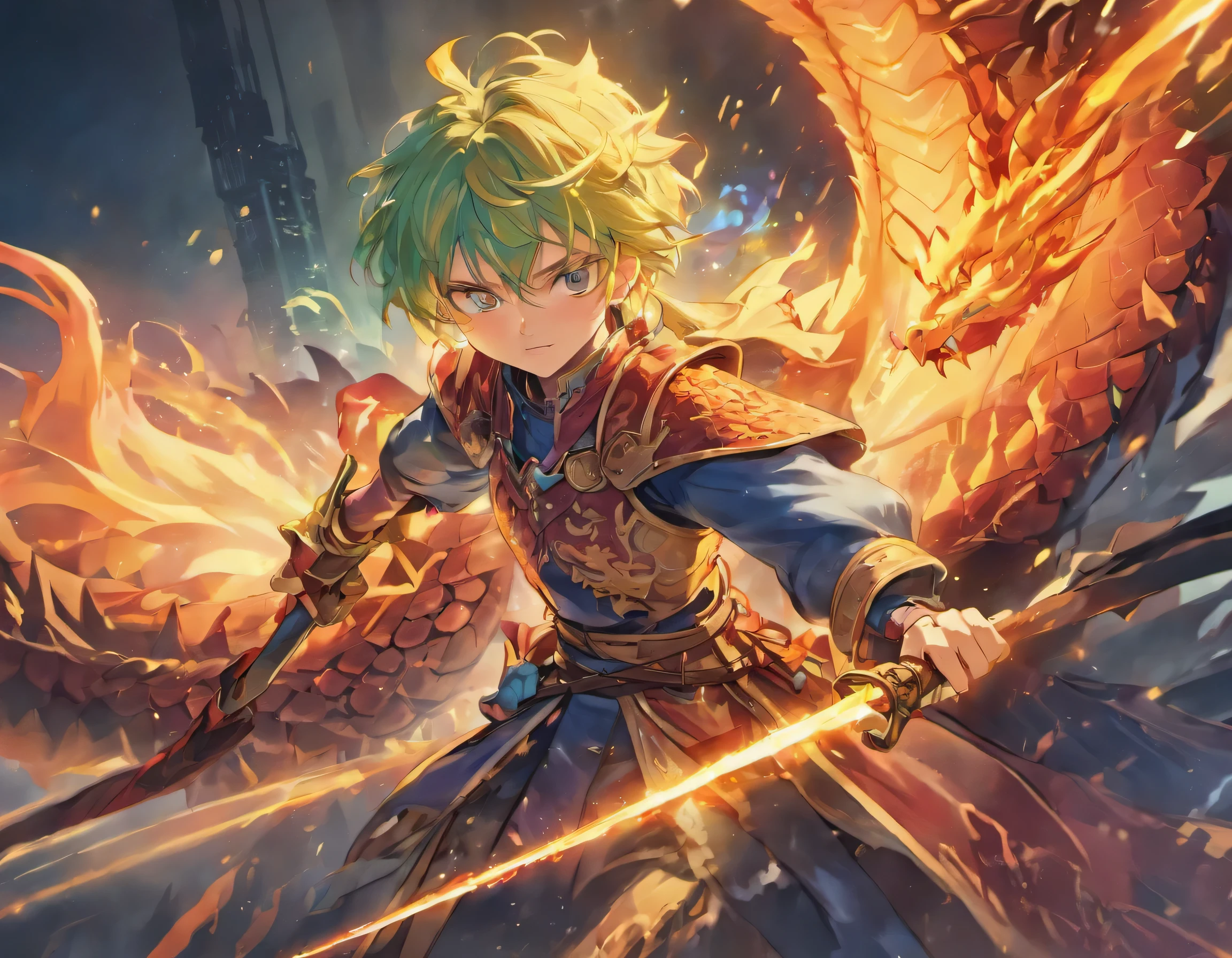dragon slaying knight