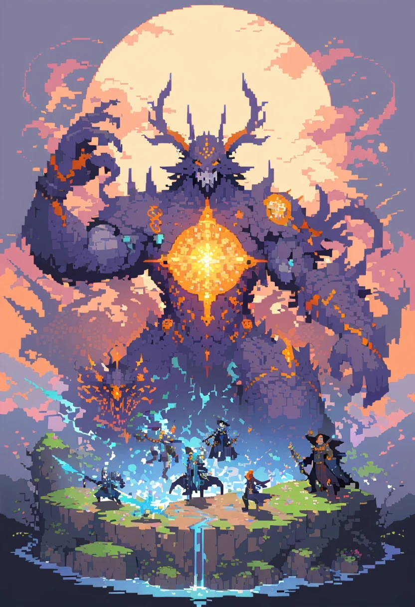 pixel art, Ryan Gosling in wizard robes, cryomancer, D&Art, Fantasy Art, by Seb MacKinnon, detailed, Popular topics on ArtStation, magic: reunion