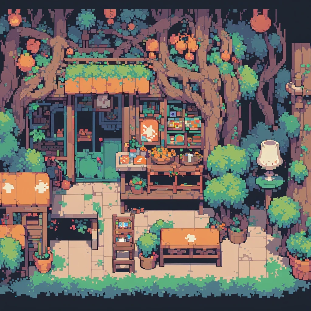The prompt for generating a pixel art could be: "pixel art,(best quality, high resolution, detailed),(retro, nostalgic) colors,8-bit style,crisp lines and edges,small canvas,blocky pixels,limited color palette,low-fi graphics,vibrant and saturated colors,iconic pixel characters,simplified shapes and forms"