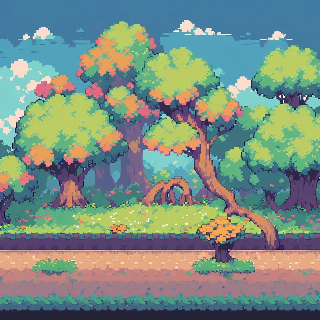 pixel art,pixelated,8-bit,retro game,vibrant colors,detailed sprites,retro style,pixel animation,low resolution