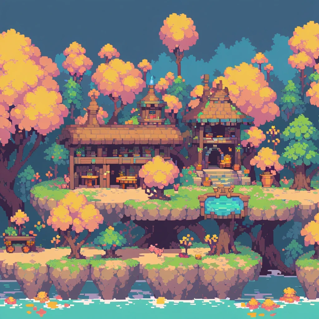 pixel art,pixelated,8-bit,retro game,vibrant colors,detailed sprites,retro style,pixel animation,low resolution