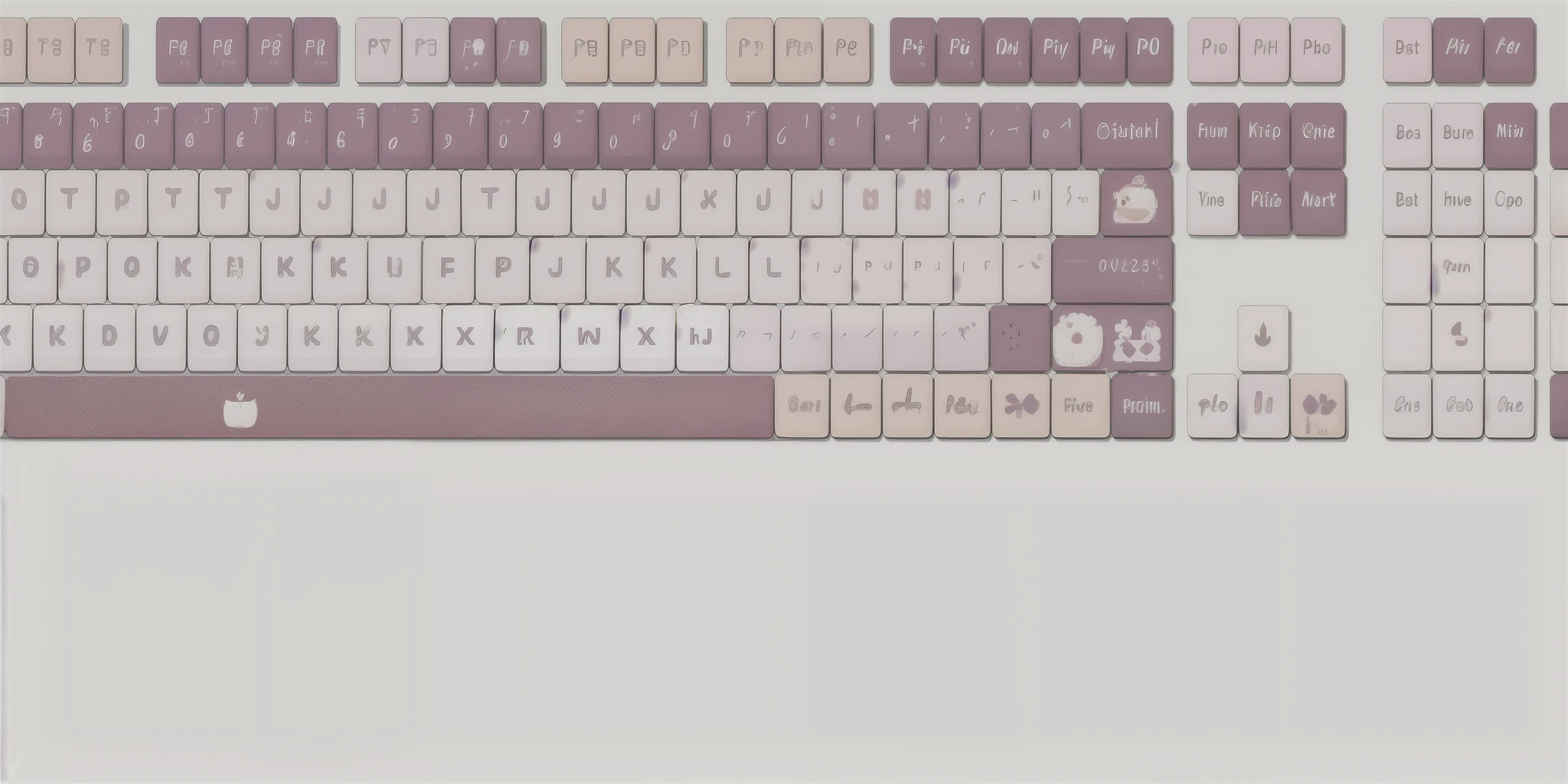 (masterpiece, best quality:1.2), Keycap design, keyboard, graphic design, masterpiece, best quality, best resolution, HD details