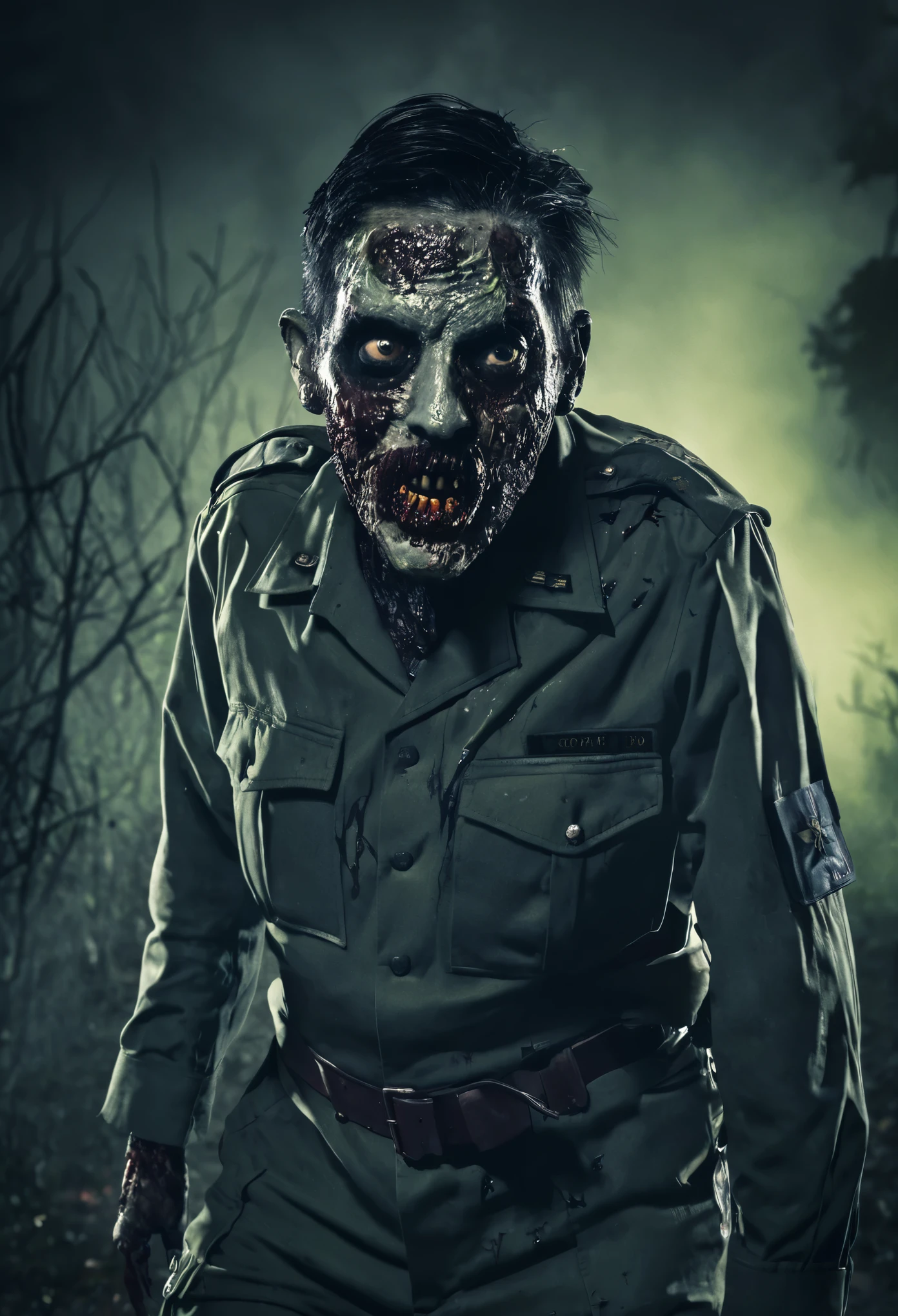 (horror corporal:1.4),zombi