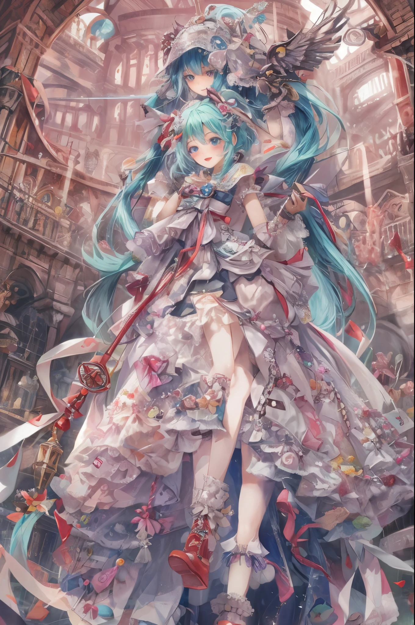 (absurdres, highres, ultra detailed, HDR), masterpiece, intricate, best quality, vocaloid cendrillion