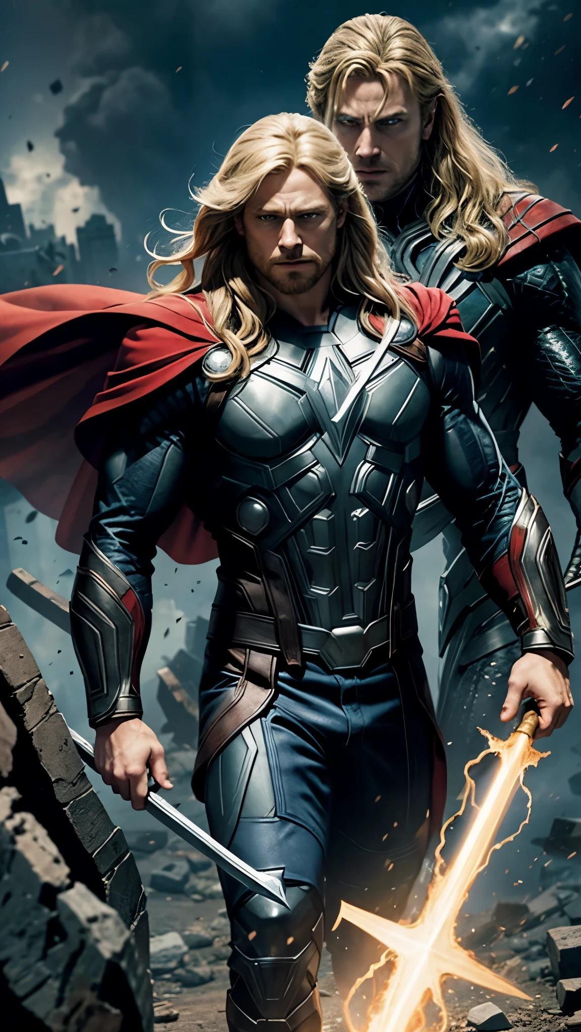 Marvel vs dc superhero and thor