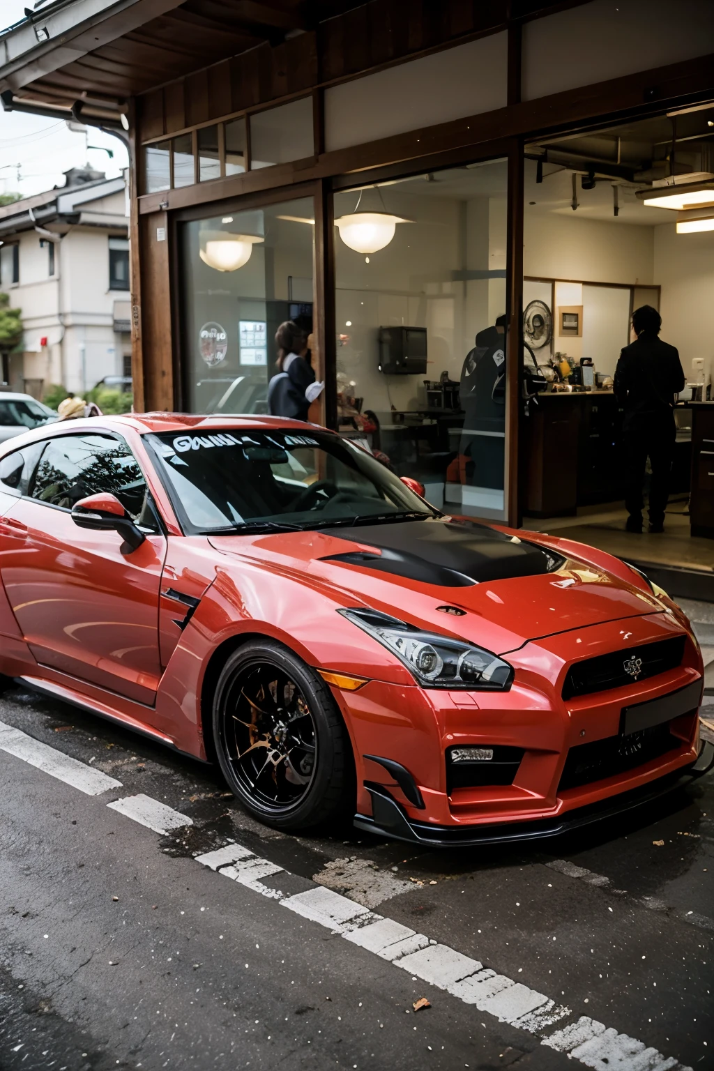 Gtr modified for drifting in Japan