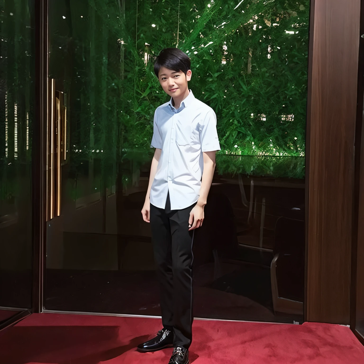 1 boy, alone,