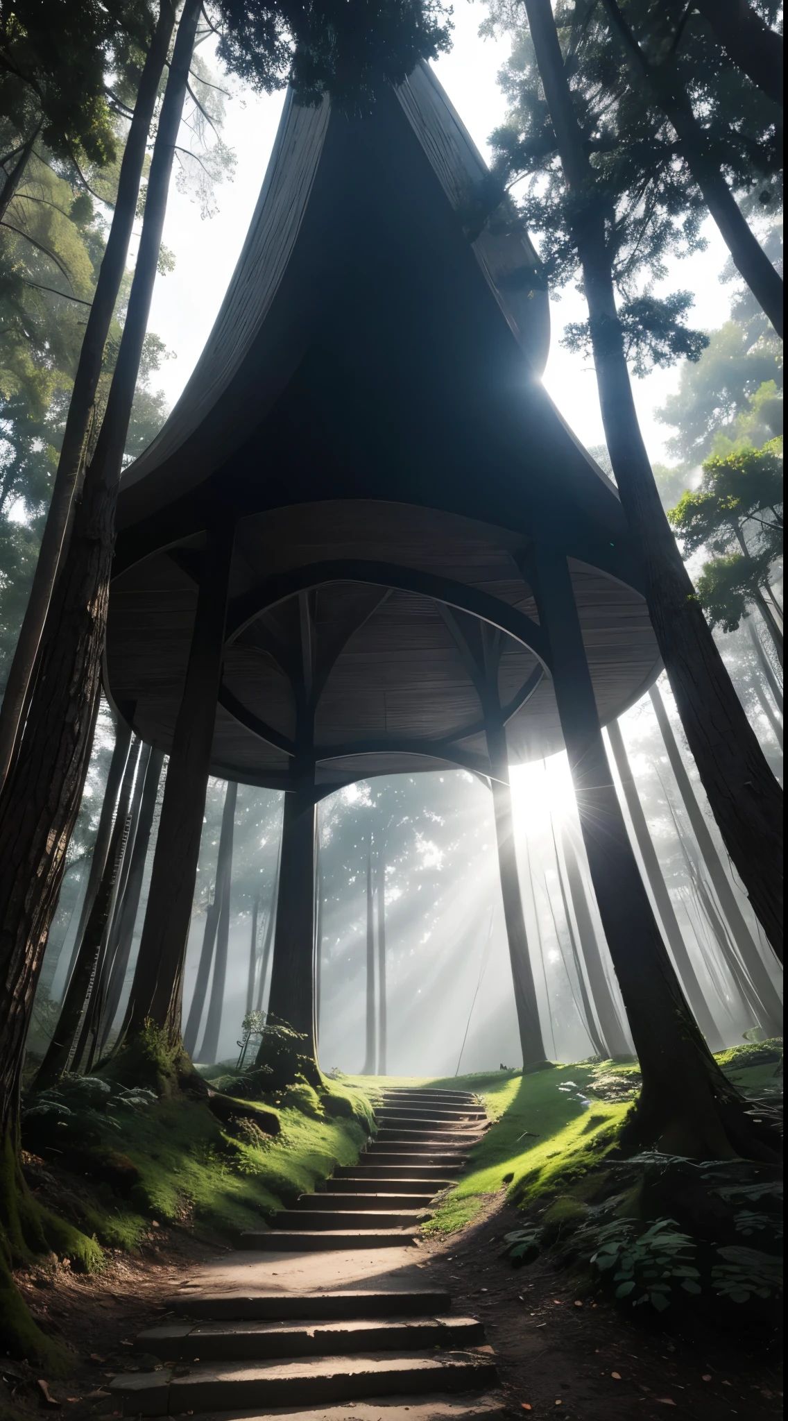 absurdres, highres, ultra detailed, (no human:1.3),
BREAK
, Create an image using a prism effect, with light refracting and creating a colorful, kaleidoscopic appearance.
BREAK
, Design an image with a fisheye lens effect, capturing a wide field of view with a distinctive, curved perspective.
BREAK
, Capture a forest path, with towering trees, dappled sunlight, and a sense of tranquility and natural beauty.
BREAK
, Illustrate a monochromatic world, using only shades of black, white, and gray to convey depth, emotion, and a striking visual impact.