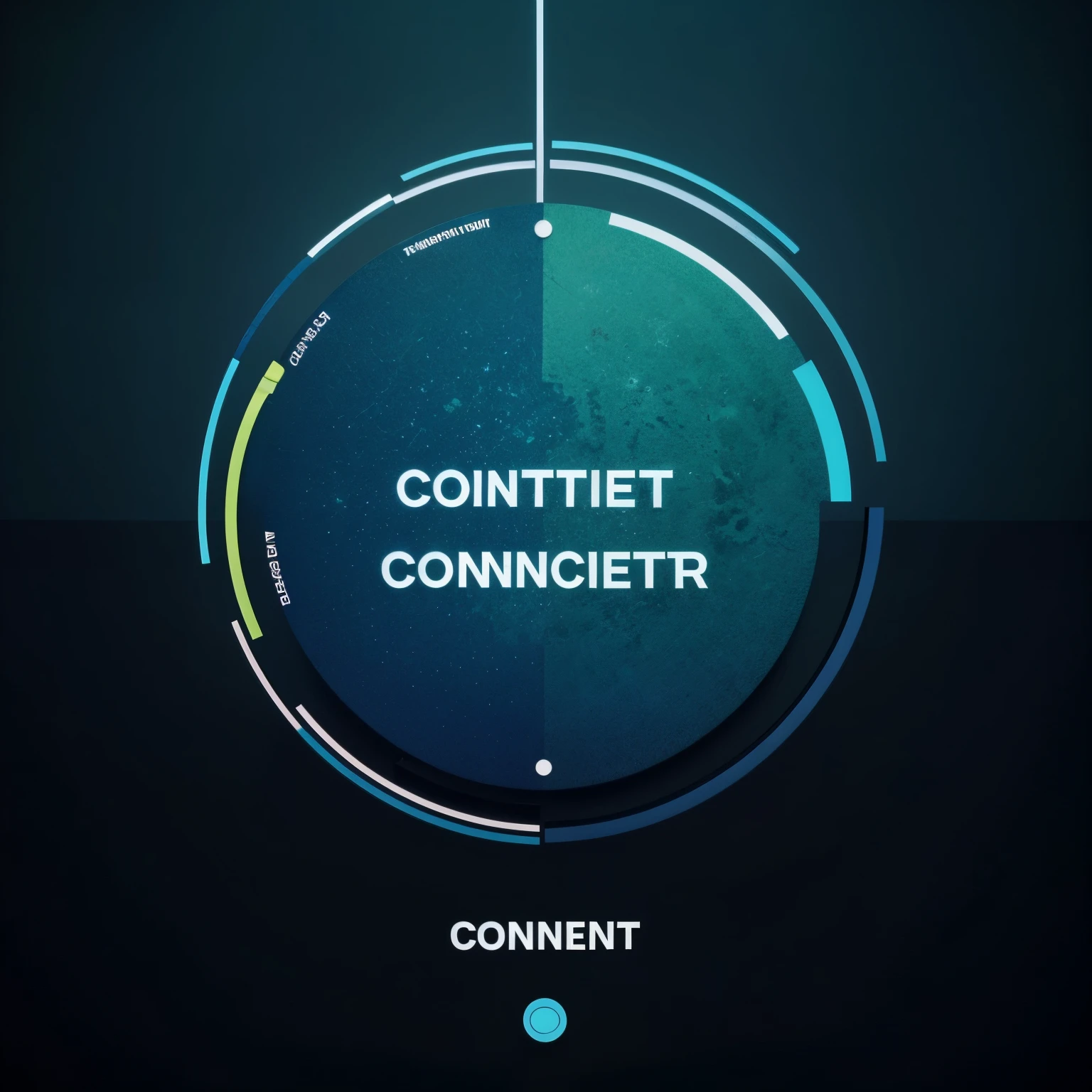 The ConnectU logo consists of two halves of a circle connected by a wavy line, criando a forma de um "U" estilizado. The left half of the circle is filled with a vibrant shade of blue, while the right half is filled with a bright green hue. The wavy line connecting the two halves is colored in a smooth gradient from blue to green, representing the idea of connection and unity between people of different backgrounds and interests. A fonte usada para o texto "ConnectU" it's modern and elegant, in lowercase letters, conveying a feeling of accessibility and contemporary. O logotipo como um todo transmite uma imagem de uma plataforma moderna, friendly and trustworthy to connect people.