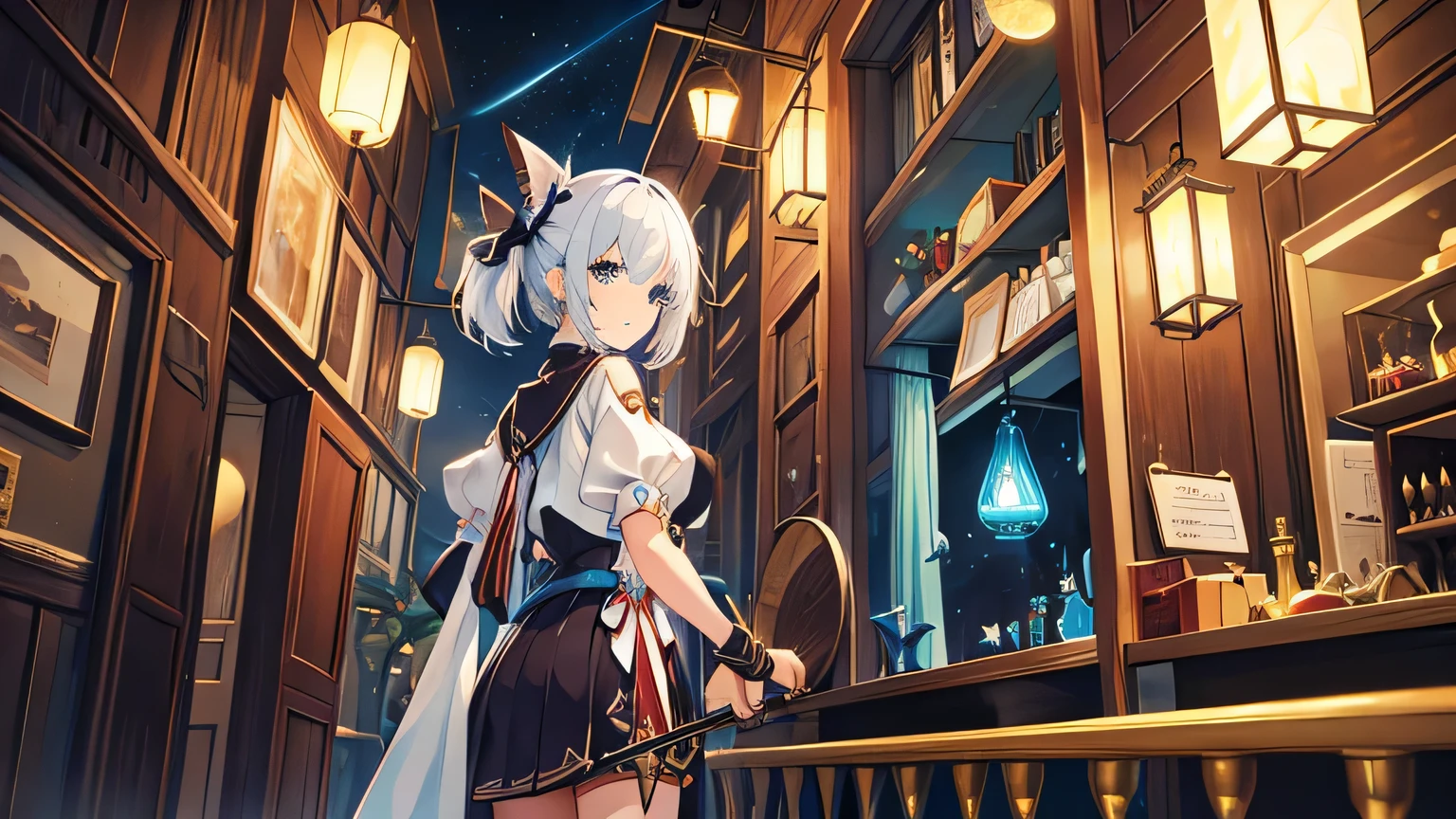 fantasy magic cane night Old Lights boy search