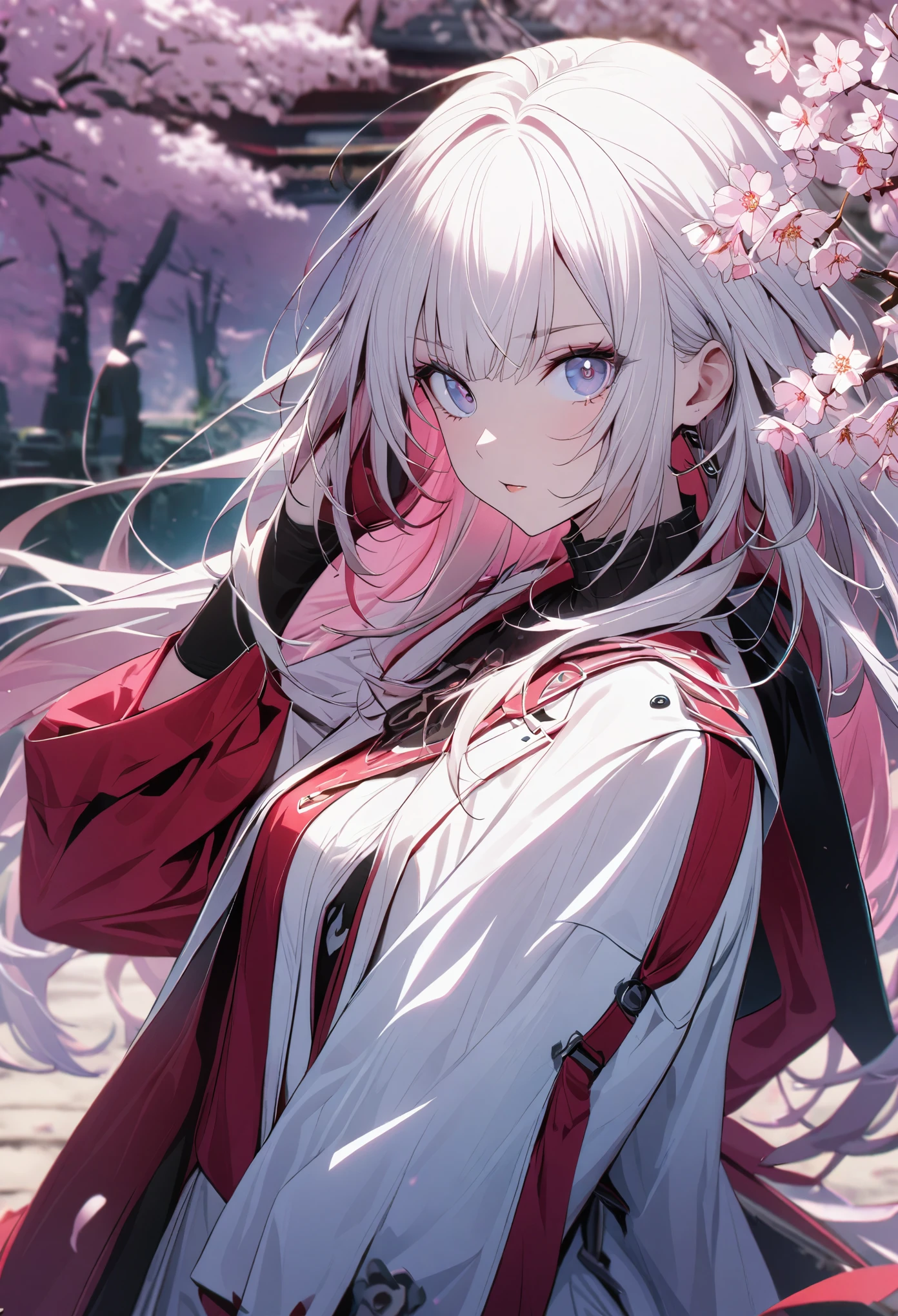1 girl , (incredible_Ridiculous:1.5),  &#39;solo&#39; &#39;Extremely subtle , beautiful girl , 8k wallpaper,Cherry blossoms:1.6,