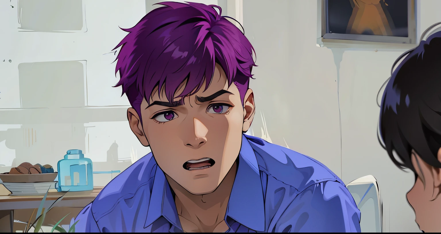 pain anguish they are screaming there are two cute 16 year old boys, esta ofendido l